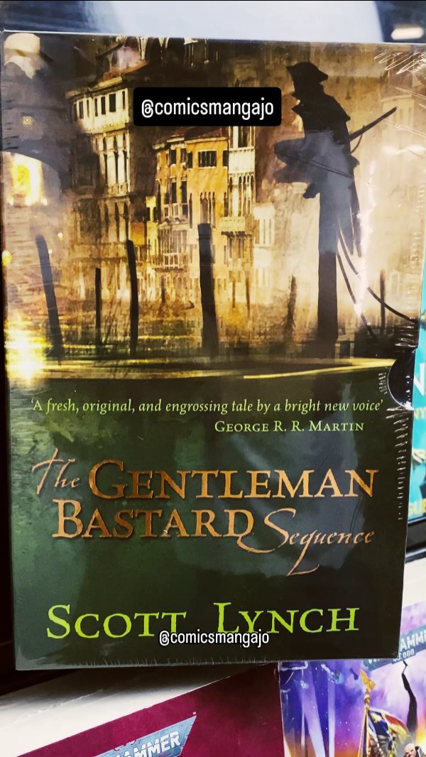 Con artistry with teeth. The Gentleman Bastard Sequence (Scott
