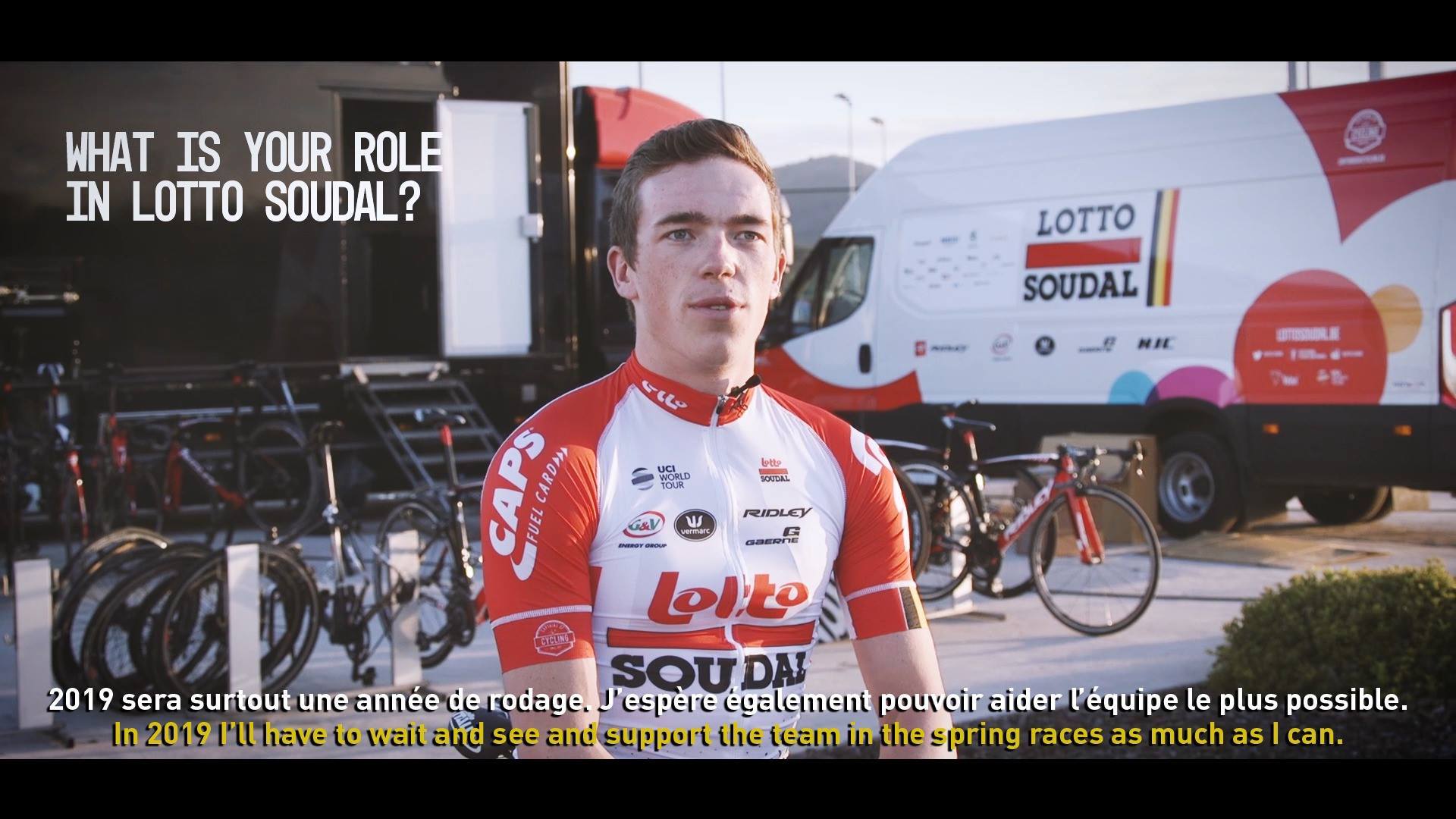 VIDEO - Meet neo-pro Stan Dewulf! The former Lottosoudal U23 rider is a ...