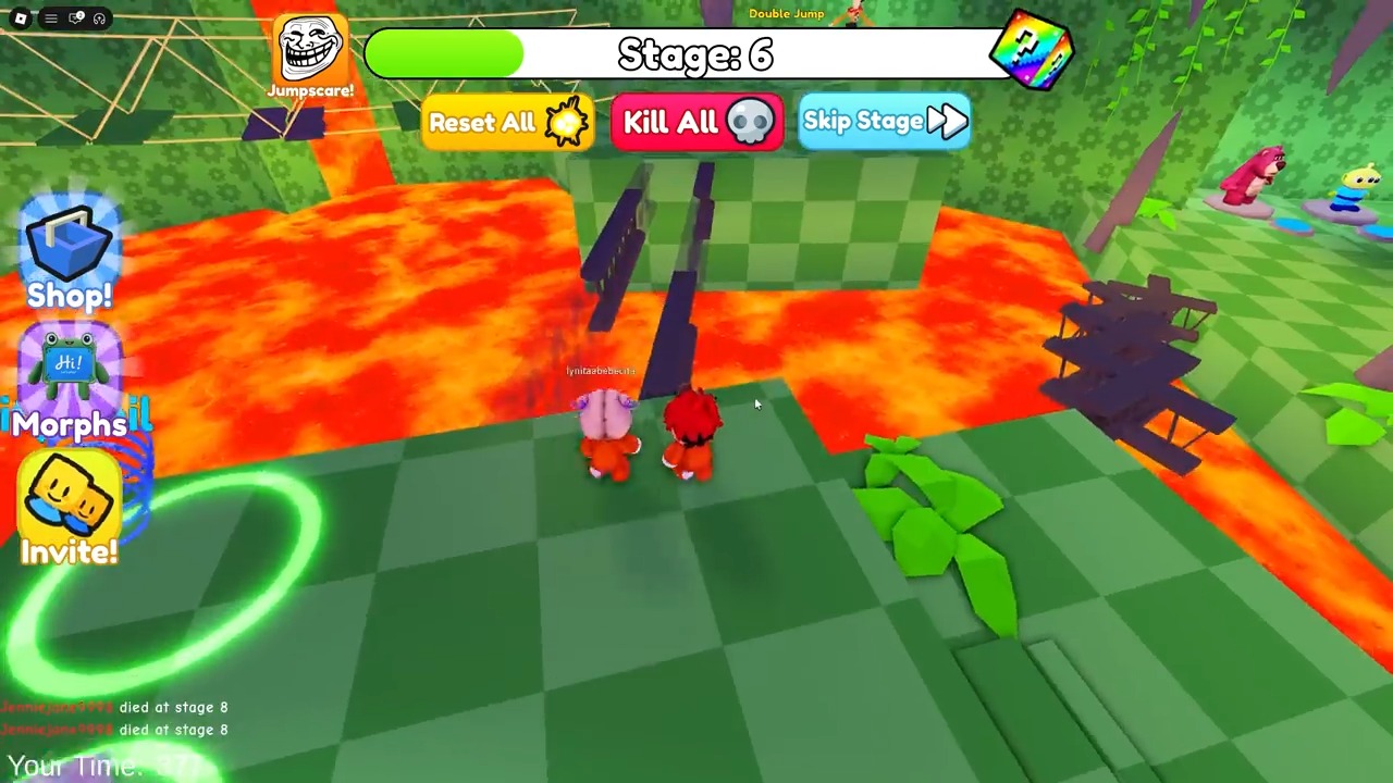 Escape the LILYPAD PRISON in Roblox with BABY LYNITA #Chocoblox