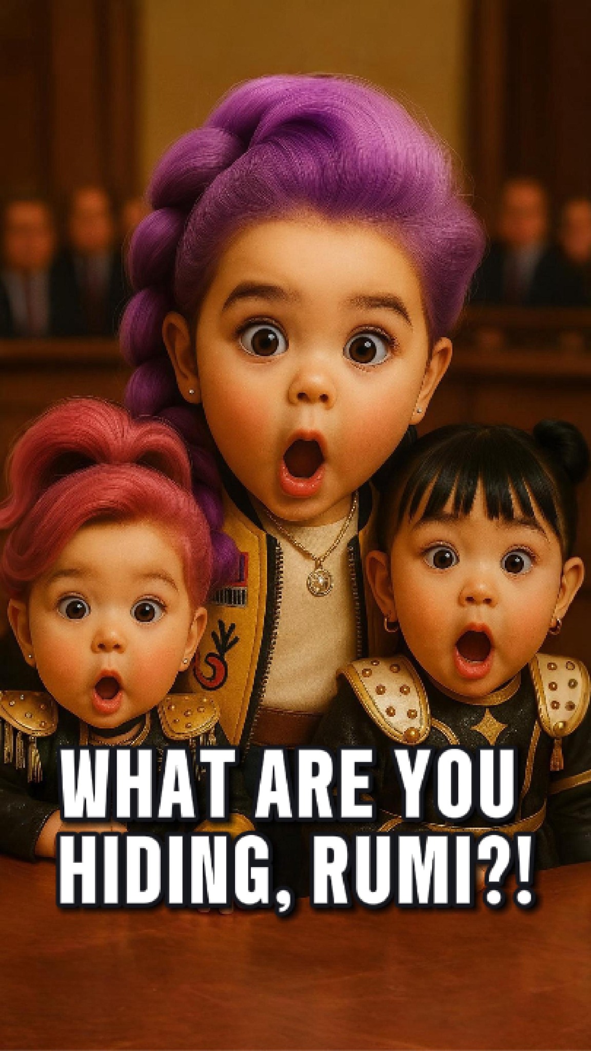 WHAT Are You Hiding, Rumi?! | Baby Judge Judy x K-Pop Demon Hunters ...