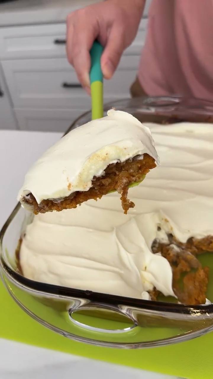 Easy fall time treat Danny N makes the best dump cake for fall. He uses ...