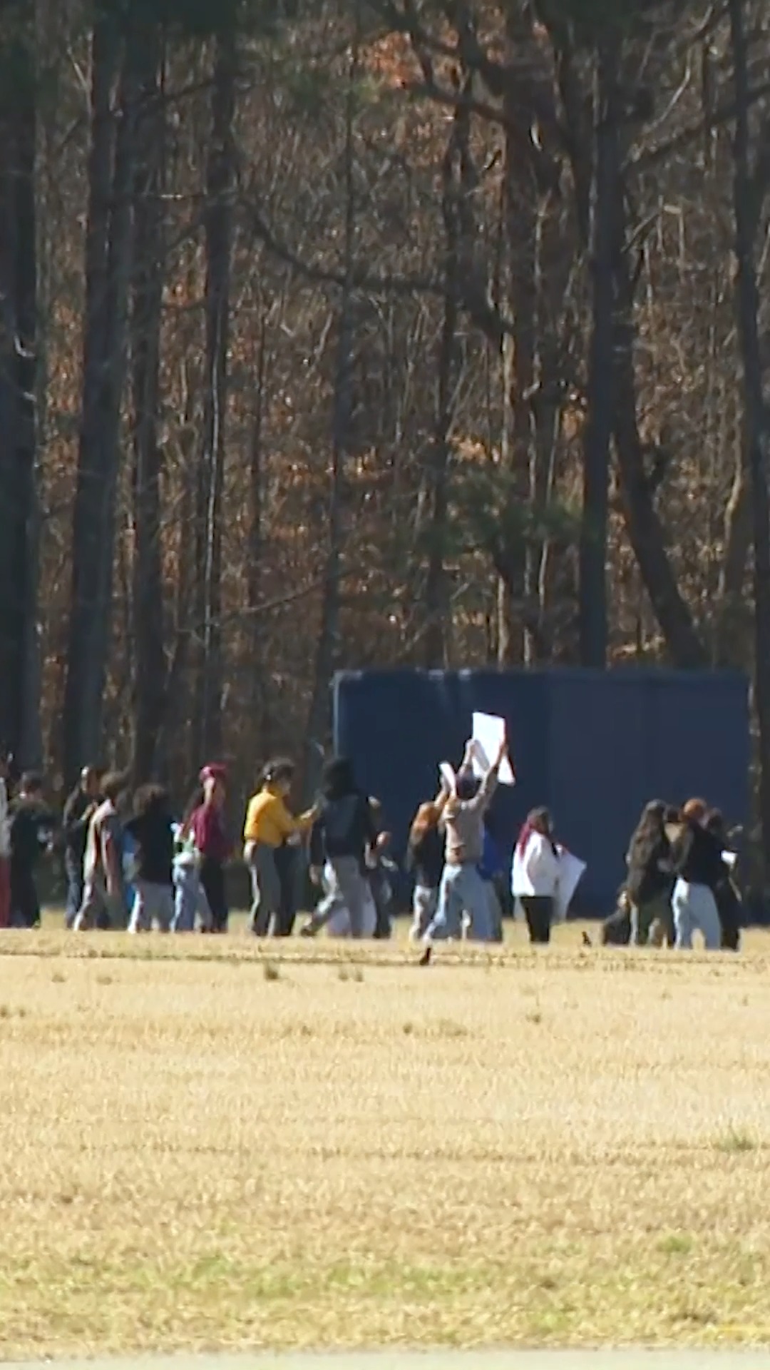 Dozens of students at Lakeland High School in Suffolk walked out ...