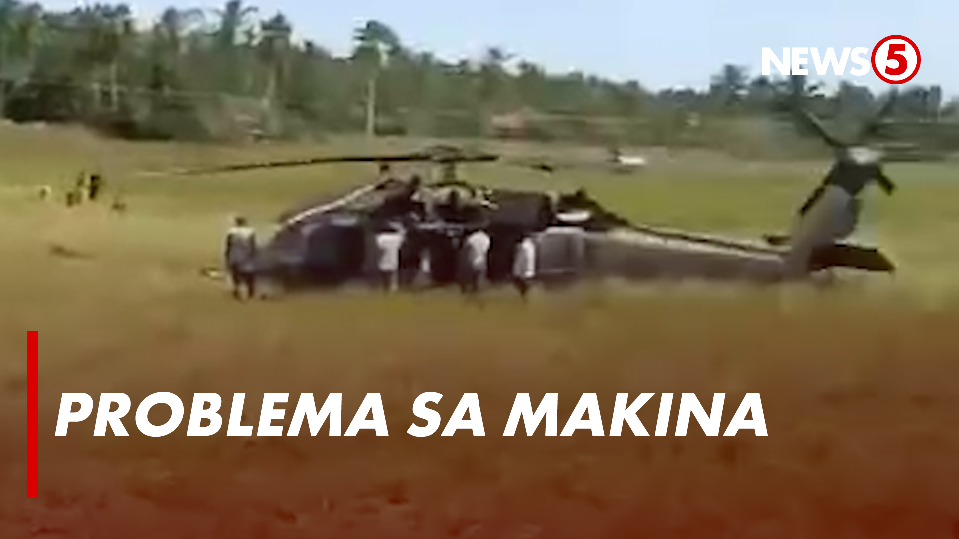 EMERGENCY LANDING Kinailangang mag-emergency landing ng isang S-701 ...