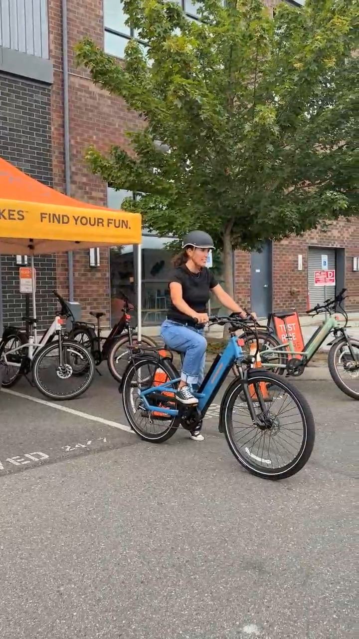 Rad Power Bikes - 🚲 That first test ride feeling! 🚨 Hill?... | Facebook