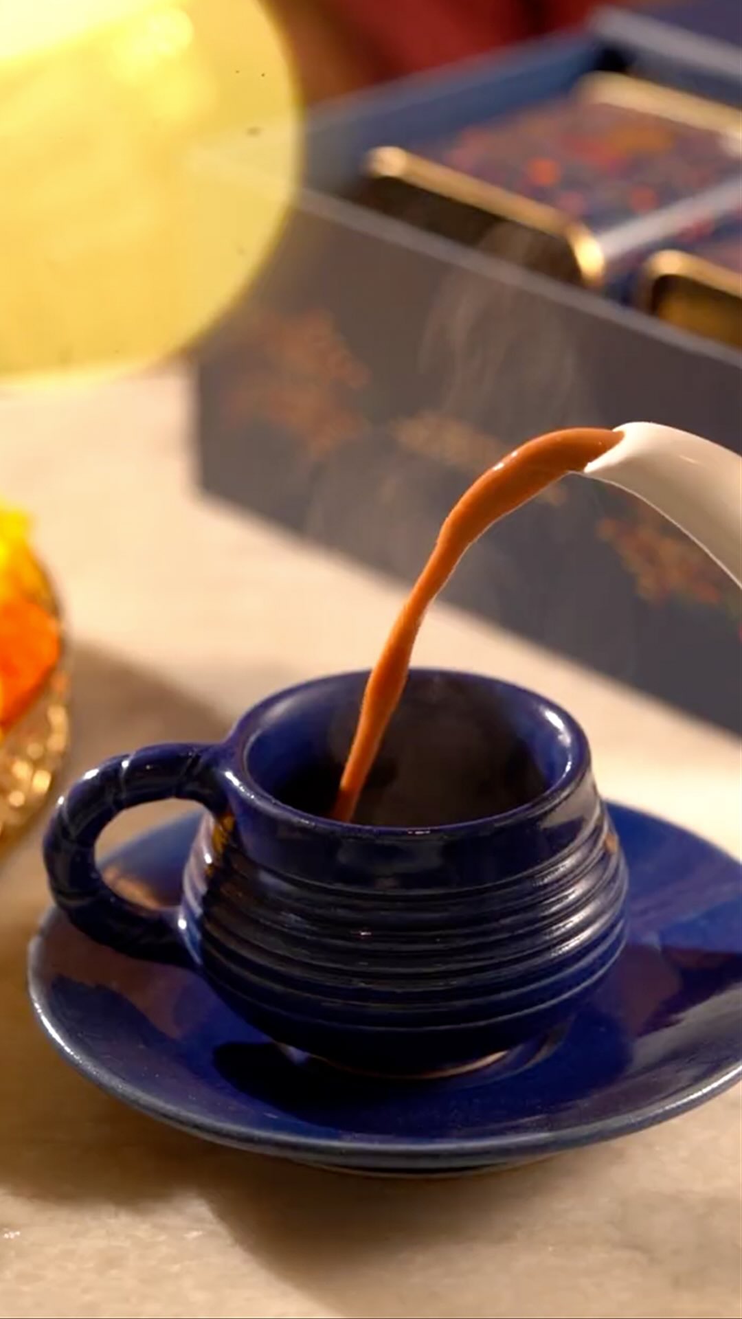 Chai-e-Gulzar, where the delicate sweetness of rose meets the warm ...