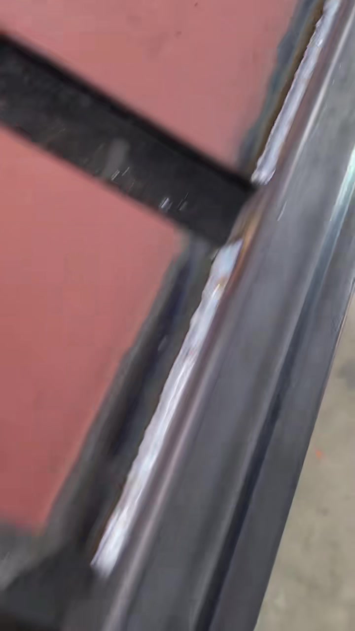 176＂ of welding on a pedestrian gate 🤦‍♂️#smallbusinessowner #mecanique ...