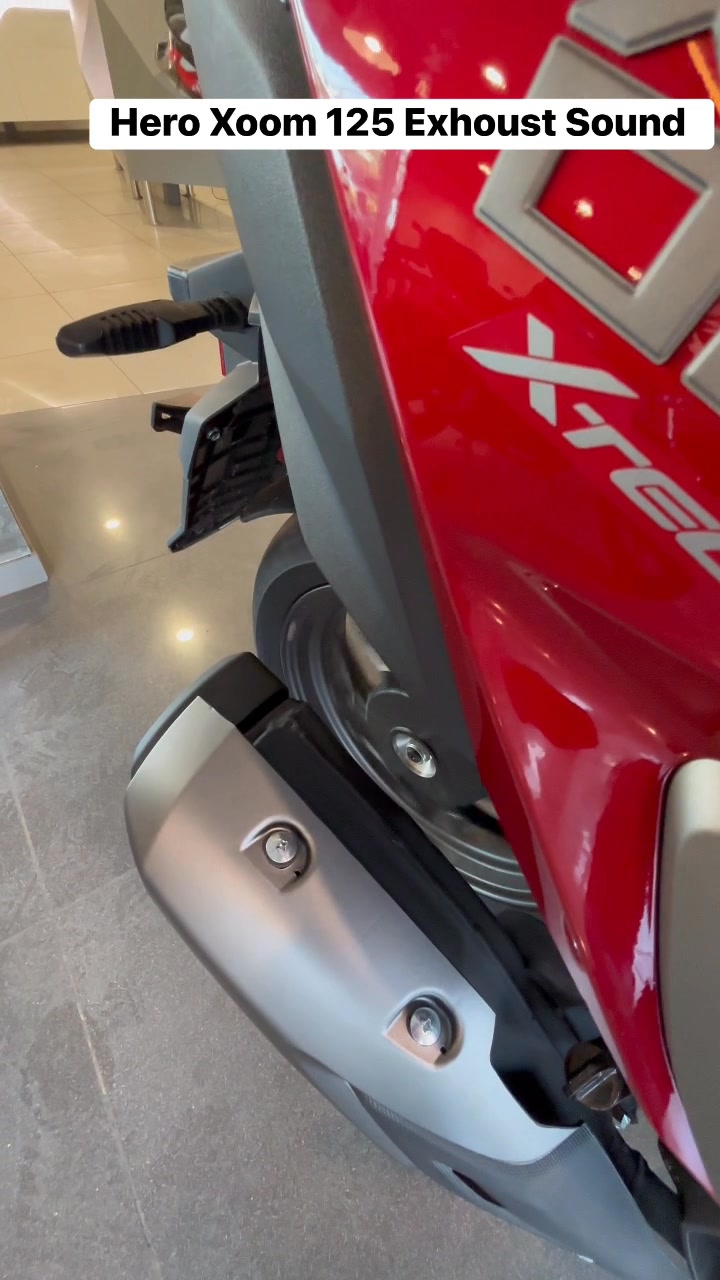Hero Xoom 125 Exhoust Sound | DEV MTR