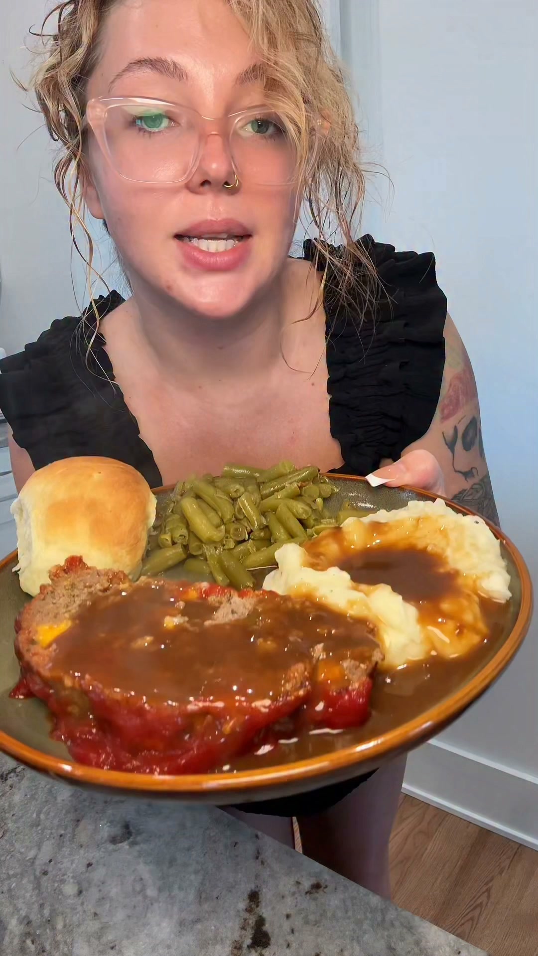 Everyone's fav dinner ✨ Jalapeño Cheddar Meatloaf