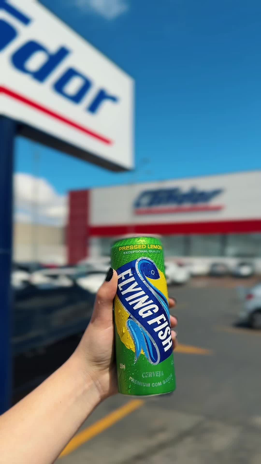 A refrescância que voa mais alto pousou no Condor! 🚀 Flying Fish Lemon ...