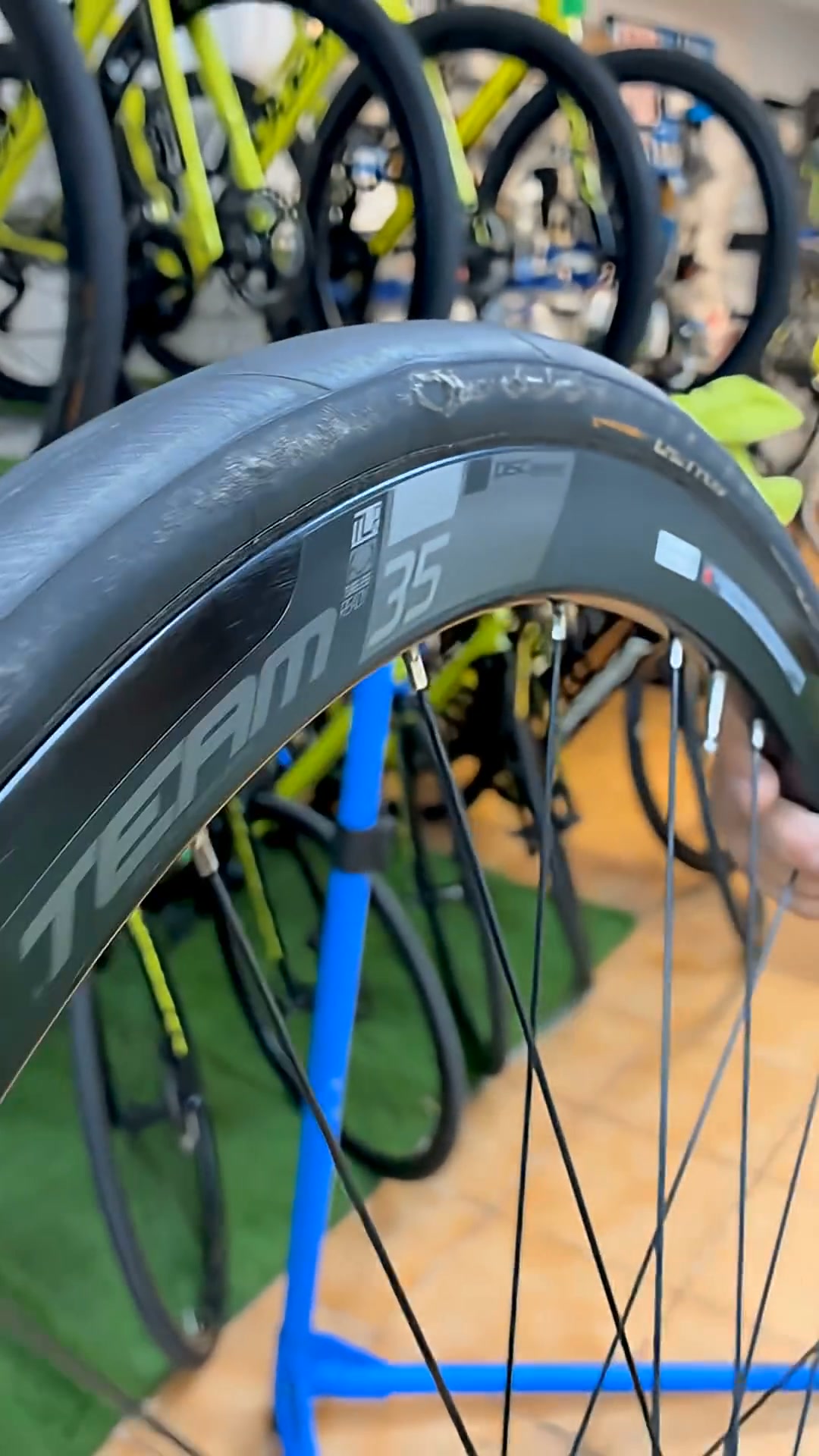 felgenband rennrad breite Tubeless – SL International Shop FALTER E 9.8 KS 54 Farbe:Rot/Textur