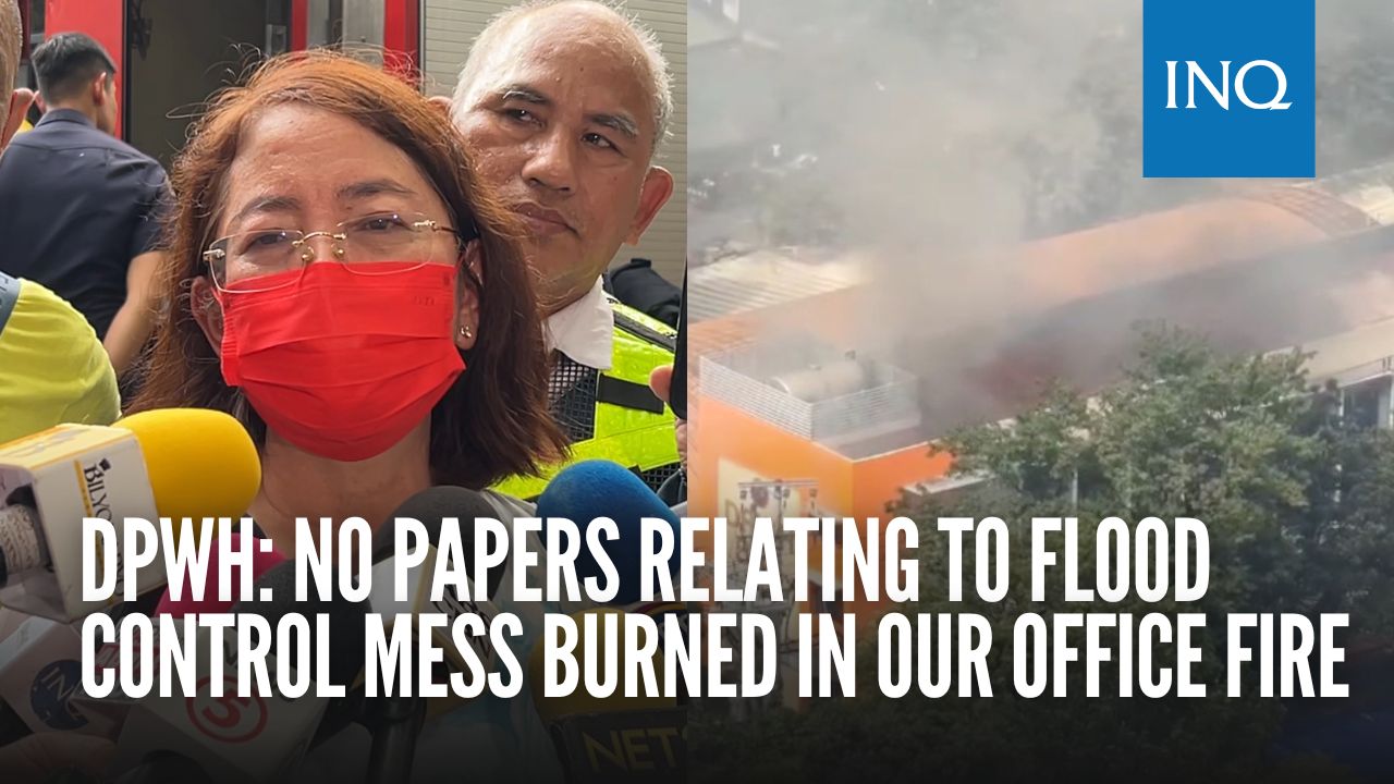 The Department of Public Works and Highways says no documents related ...
