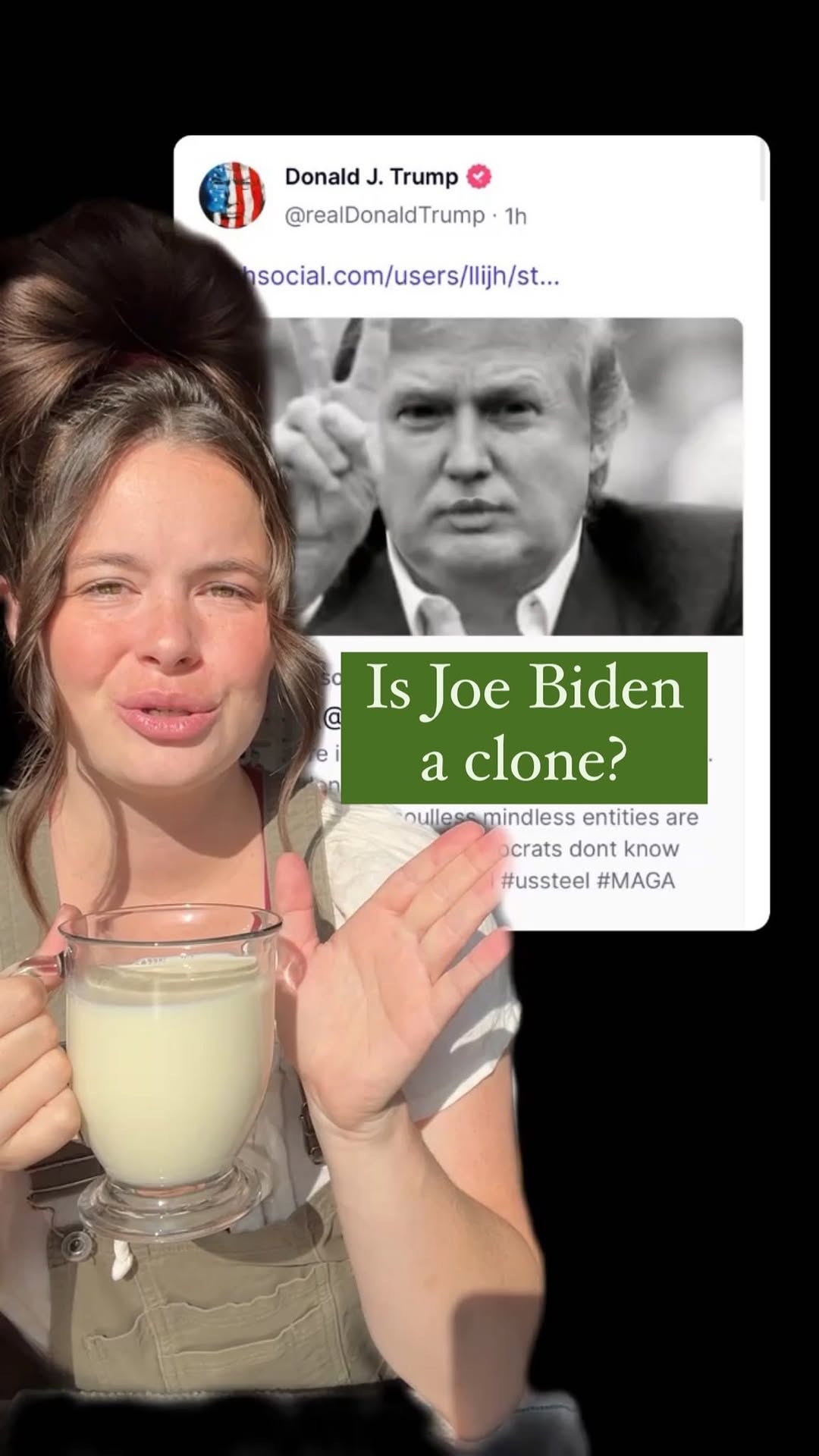 Obviously Joe is NOT a clone and there is NO such thing as clones ...