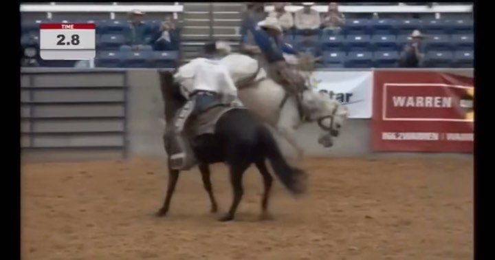 86 points In Amarillo, Texas on F59 Levi the boss of @smithprorodeos ...