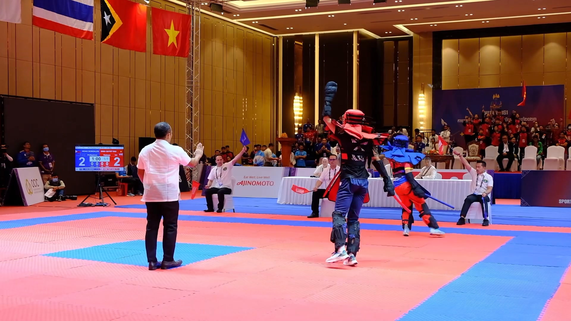 Arnis in SEAG2023 VIE Red vs PHI Blue semifinals full video #arnis # ...