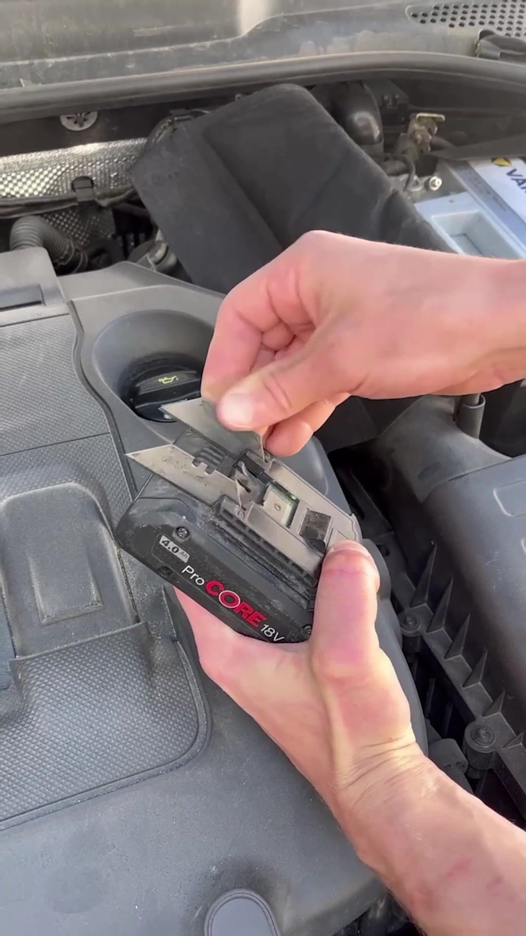 Repair Car Battery With Razors! | Productive Panda | Facebook
