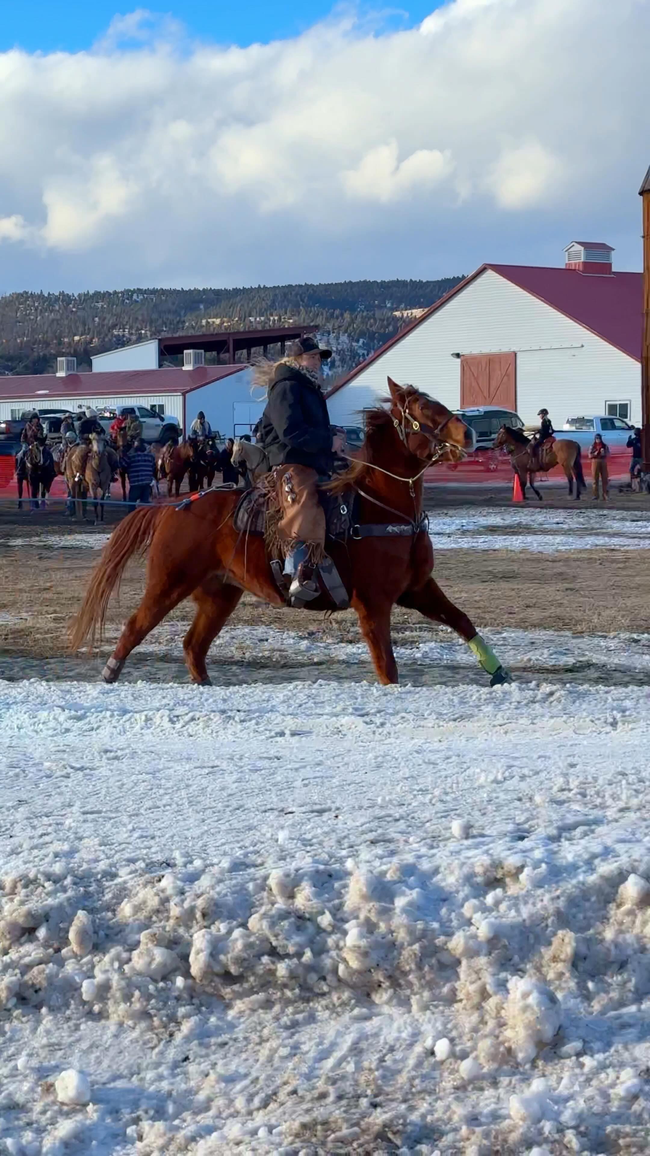 This Saturday and Sunday, Boulder gets loud! Skijoring the Big Rock ...
