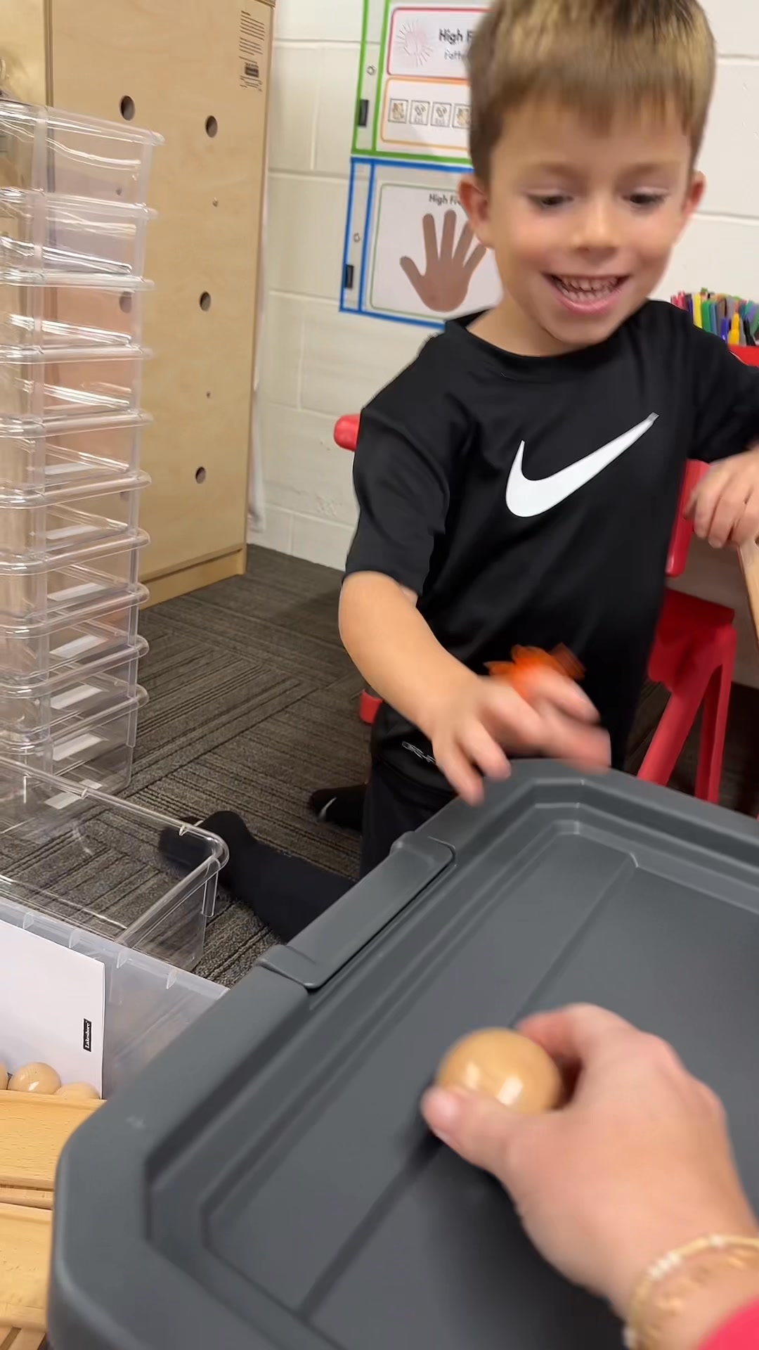 The Ramps & Balls Kit from Lakeshore Learning is always a hit in our ...