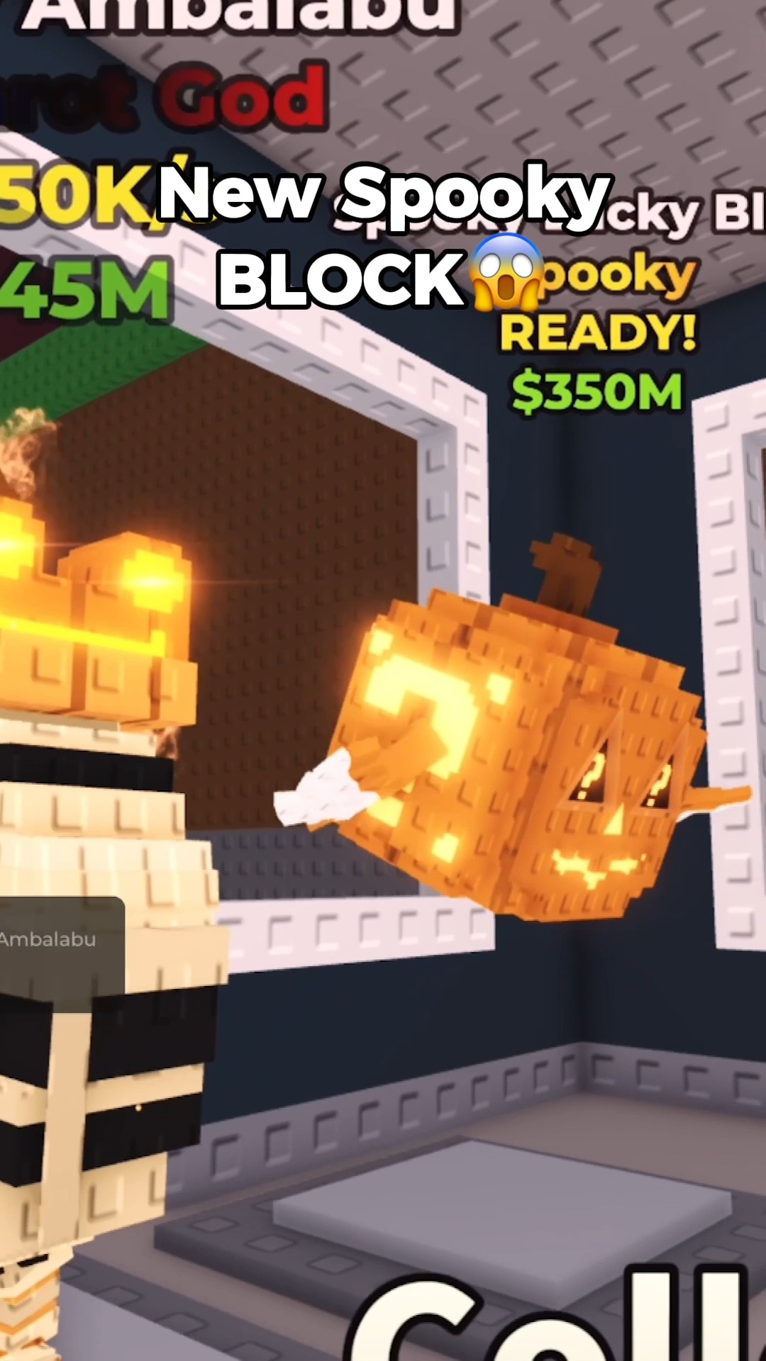 SPOOKY LUCKY BLOCK in Steal a Brainrot Roblox Update (No Script): Noob ...