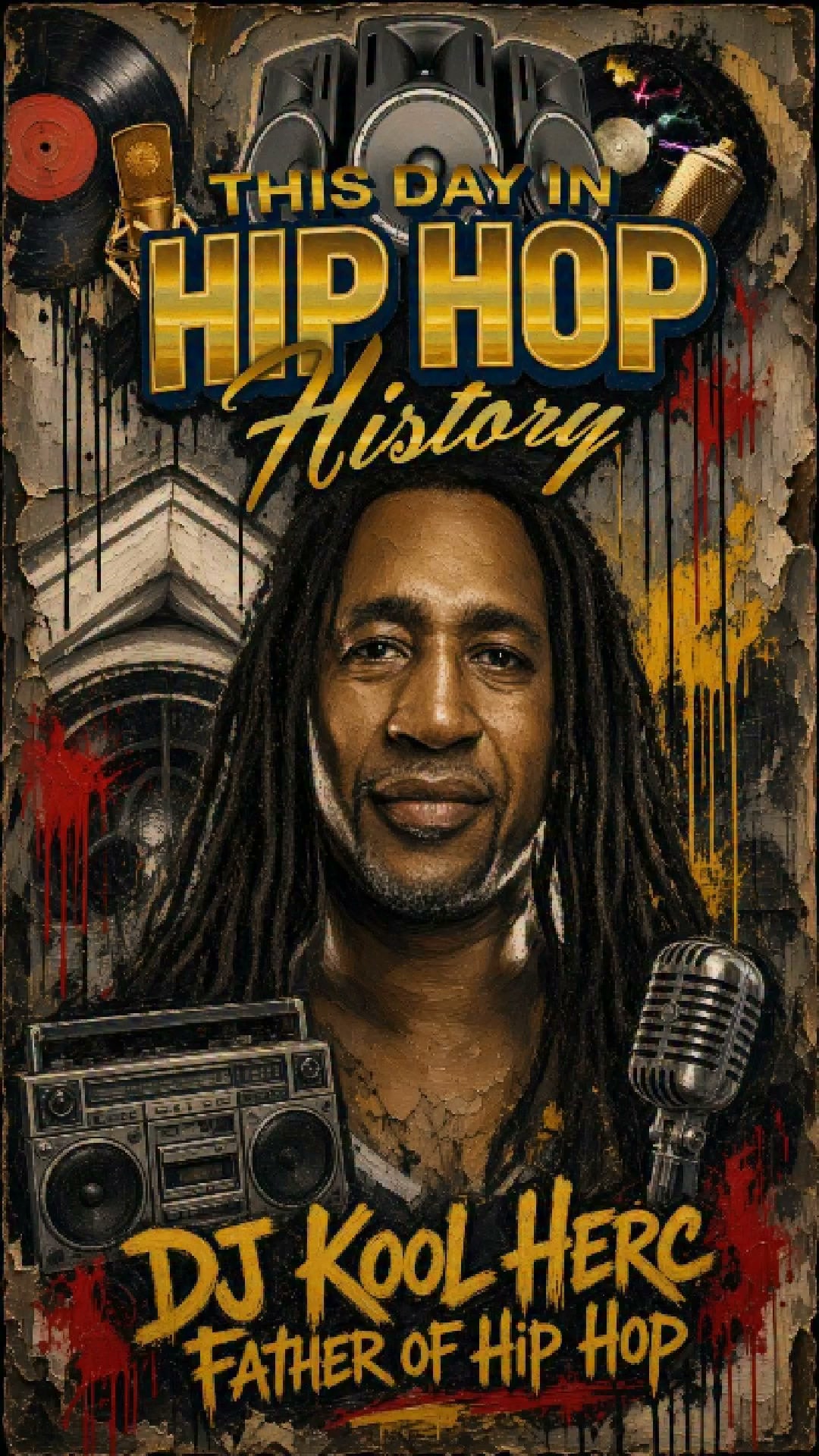 🖤 This Day In Hip Hop History: August 11, 1973 DJ Kool Herc threw