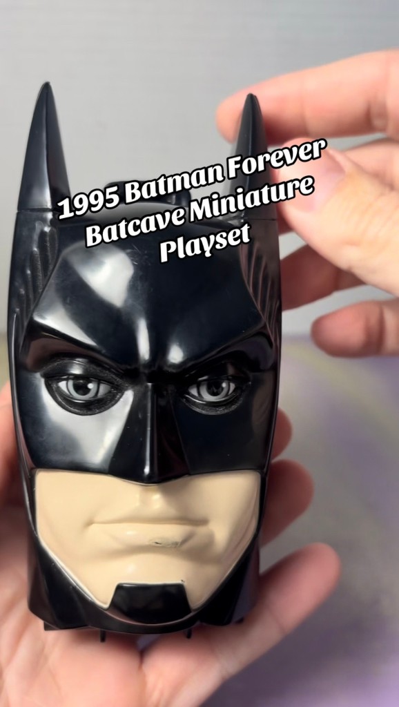 There was a Riddler one too! 1995 Batman Forever Batcave Miniature