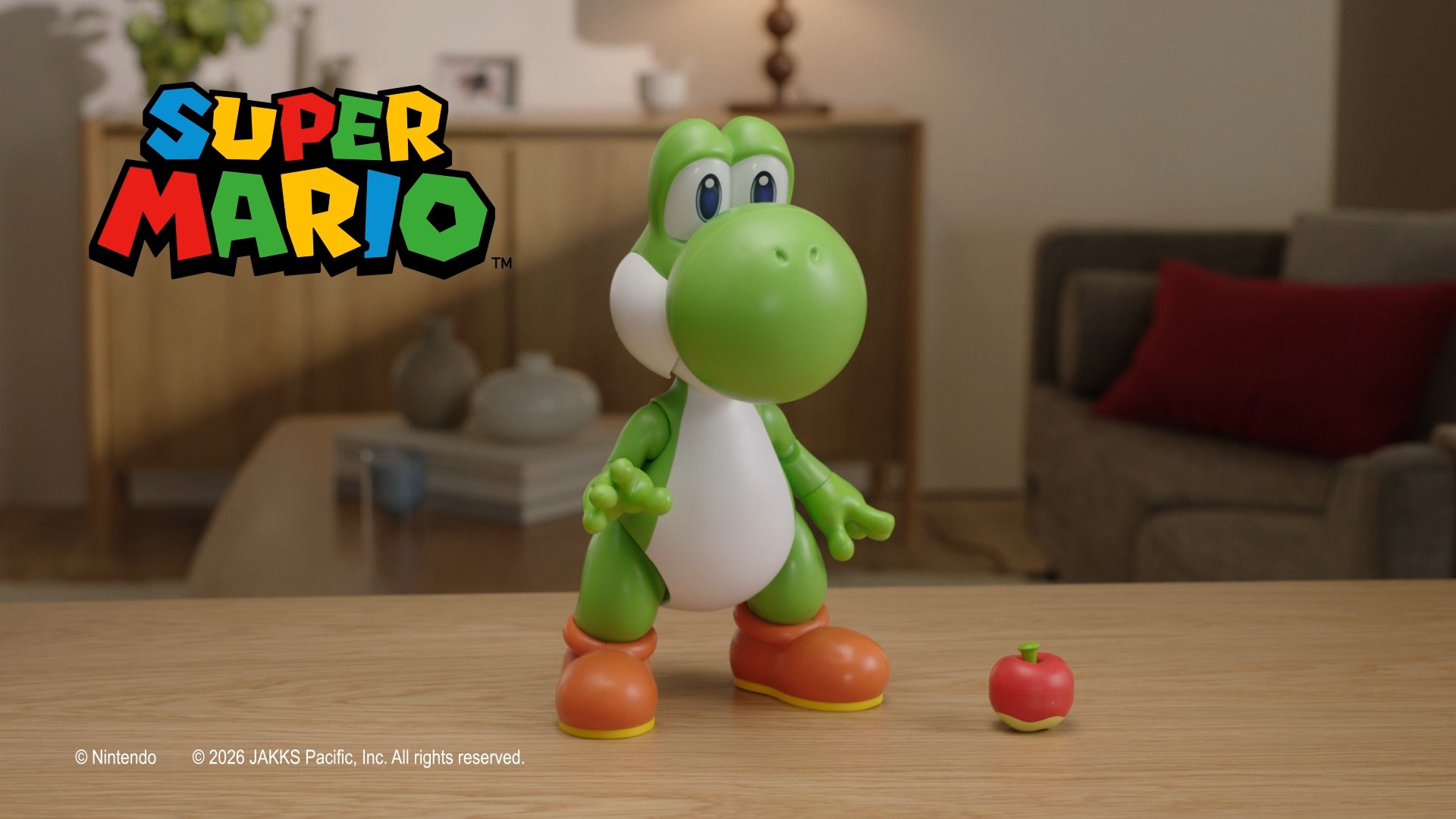 Introducing Yum Yum Yoshi! He's hungry for adventure! 🍎 Yum Yum