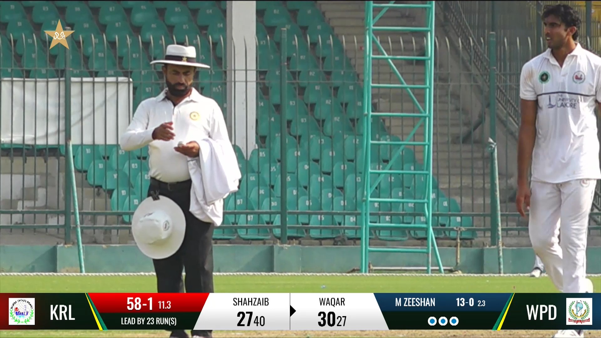 Waqar’s Impressive 52 Runs | KRL vs WAPDA | Day 2 | President's Trophy ...