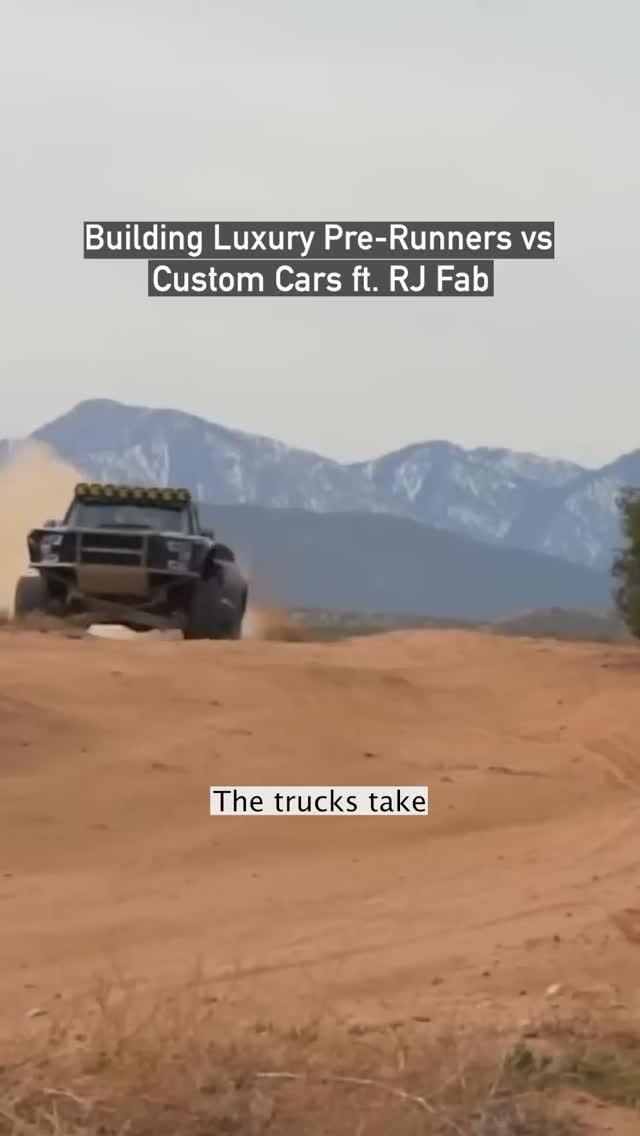 What’s your take on this? Building Luxury Pre-Runners vs Custom Cars ft ...