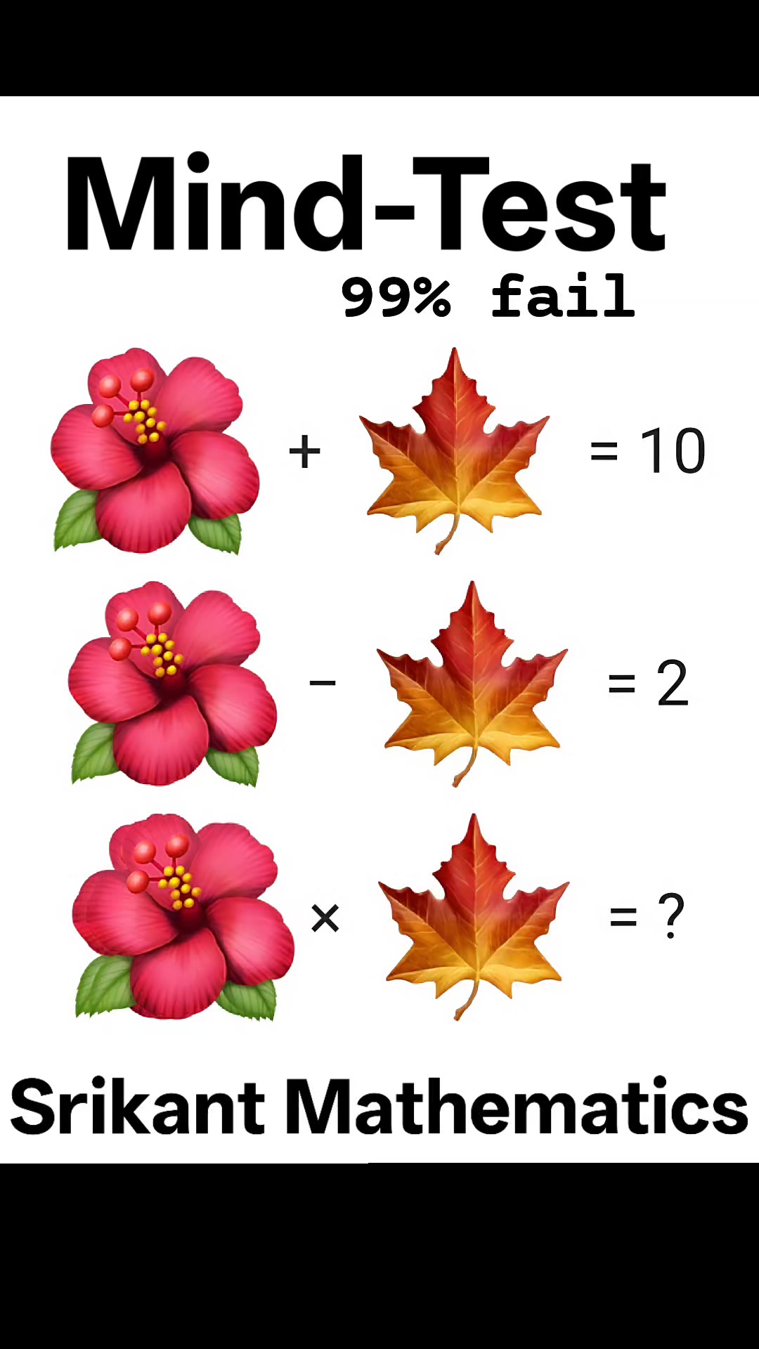 Solve #math #question #fblifestyle Follow Srikant Mathematics ...