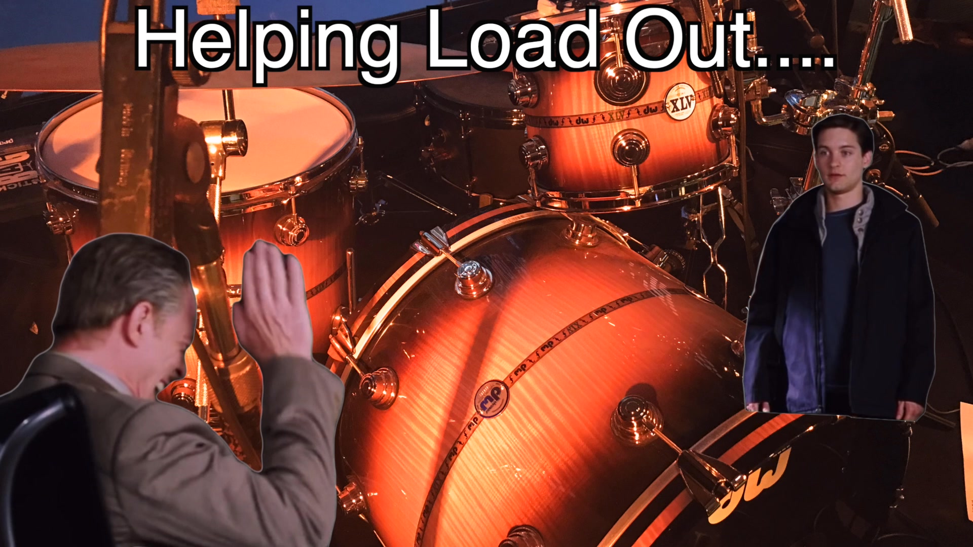 Drummer asking the band to help load out..... | I AM DRUMMER | Facebook