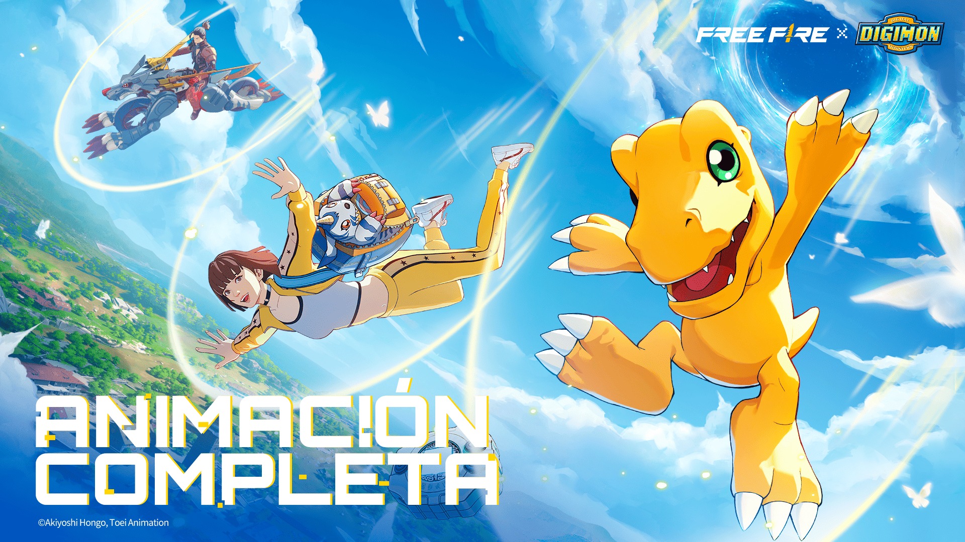 🔥 ¡La colaboración Free Fire x Digimon Adventure ya está aquí! ⚡ ¡El ...