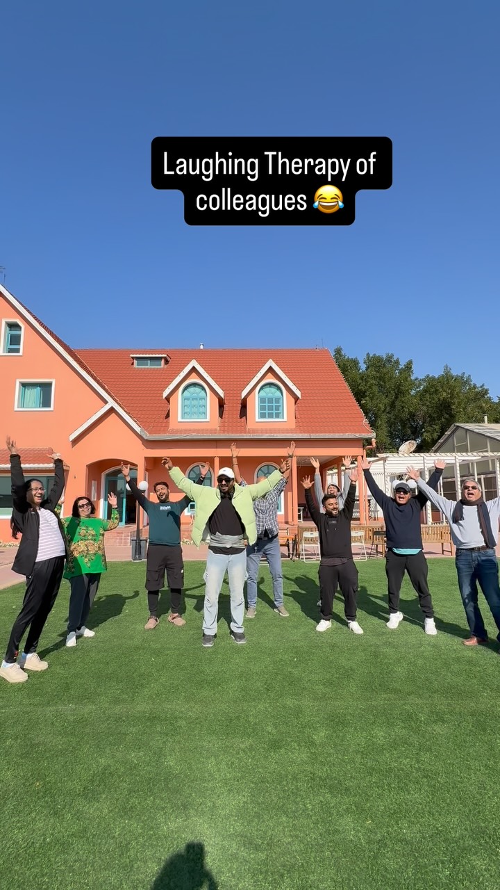 Laughing Therapy of colleagues 😂 during annual get together ️ # ...