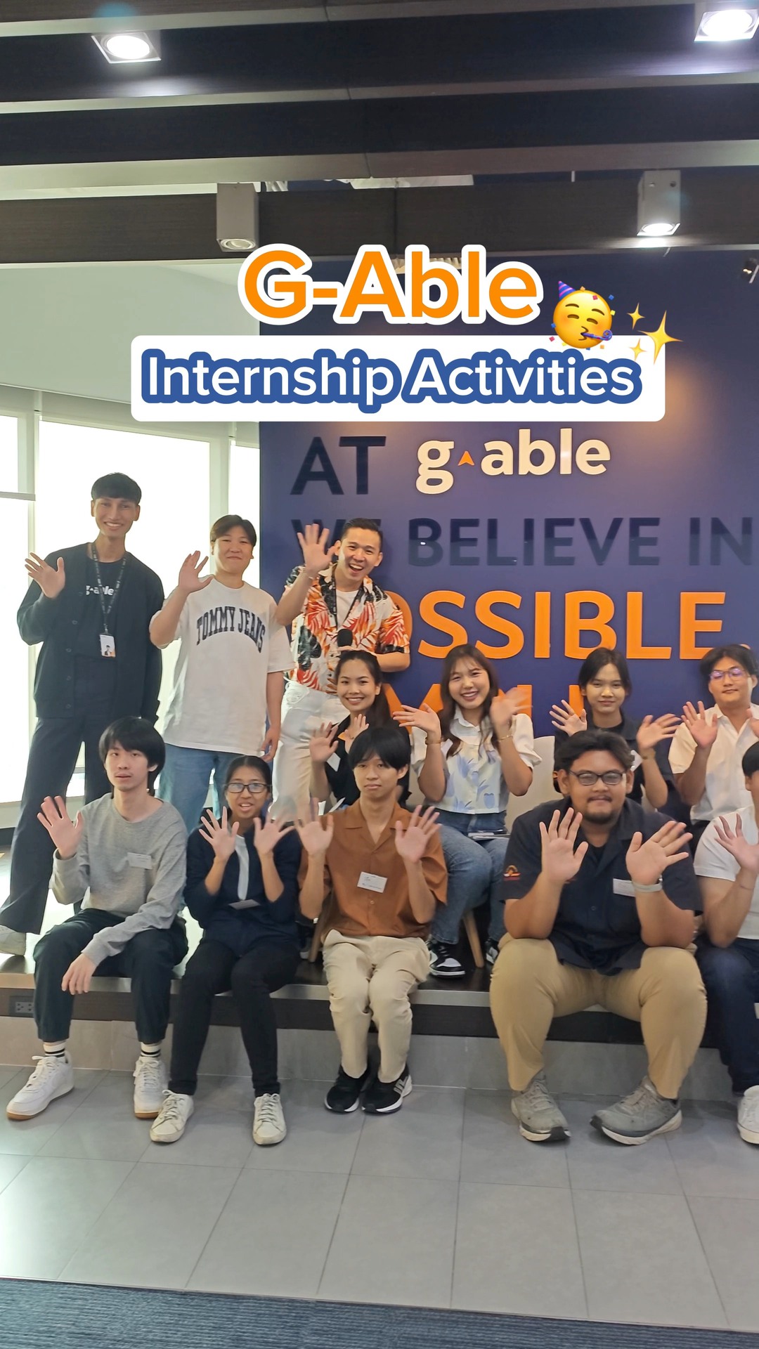 Recap! G-Able Internship Activities🥳🧡 | G-Able Careers | Facebook
