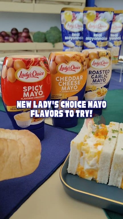 lady's choice mayonnaise salad dressing These new flavored lets you get even more creative in the kitchen! Available in Spicy Mayo, Cheddar Cheese Mayo, and Roasted Garlic Mayo. There's even a new Japanese Mayo embellished mother of the bride dress