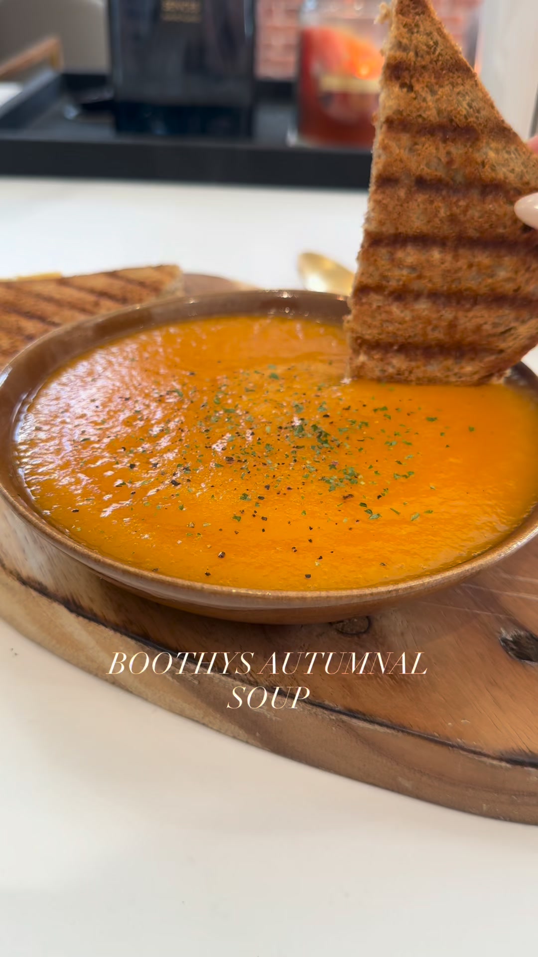 I made this soup last year just by using whatever we had in that day ...