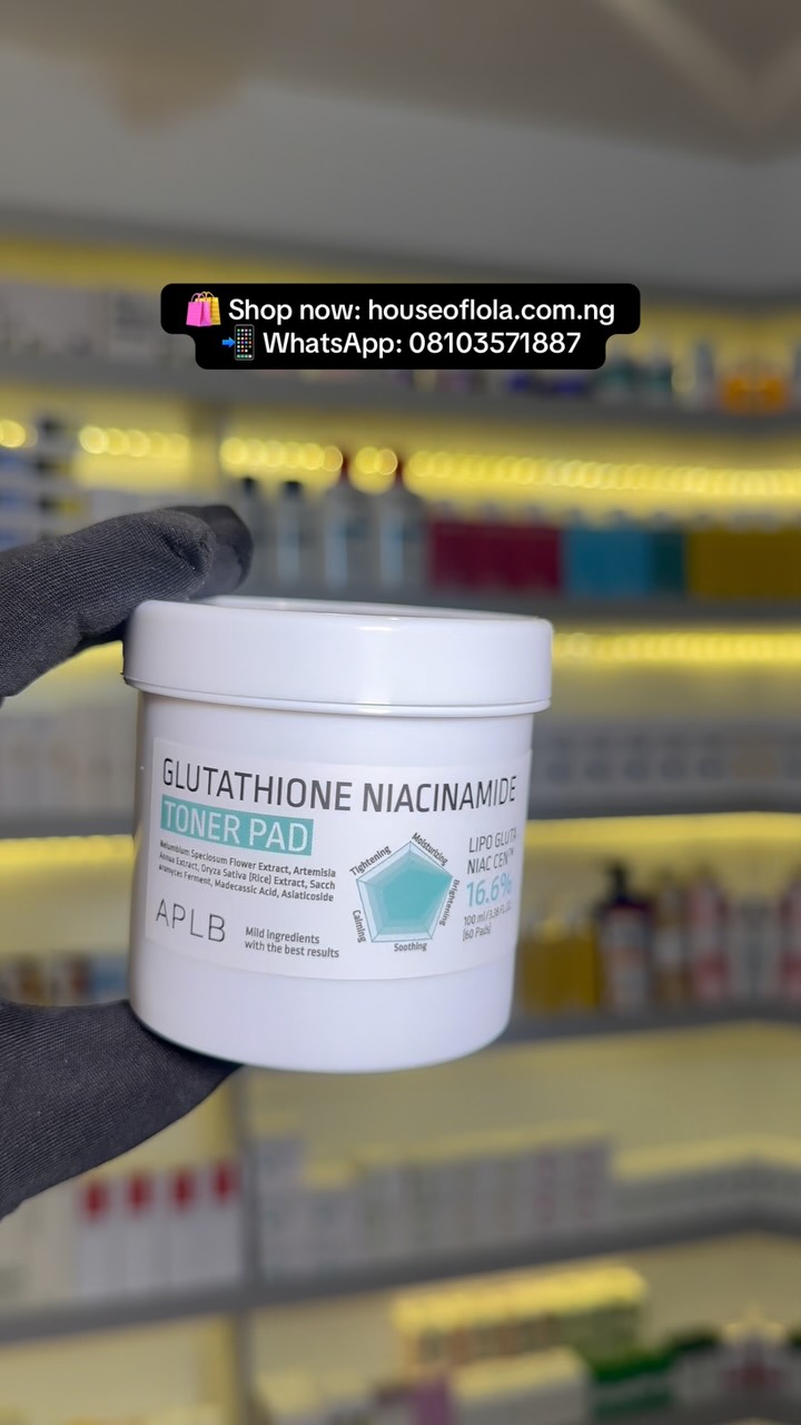 Meet your skin’s new hydration essential. 💜, The APLB Glutathione Niacinamide Facial Toner Pads are packed with skin-loving ingredients to help brighten, hydrate, and strengthen your skin barrier, all 