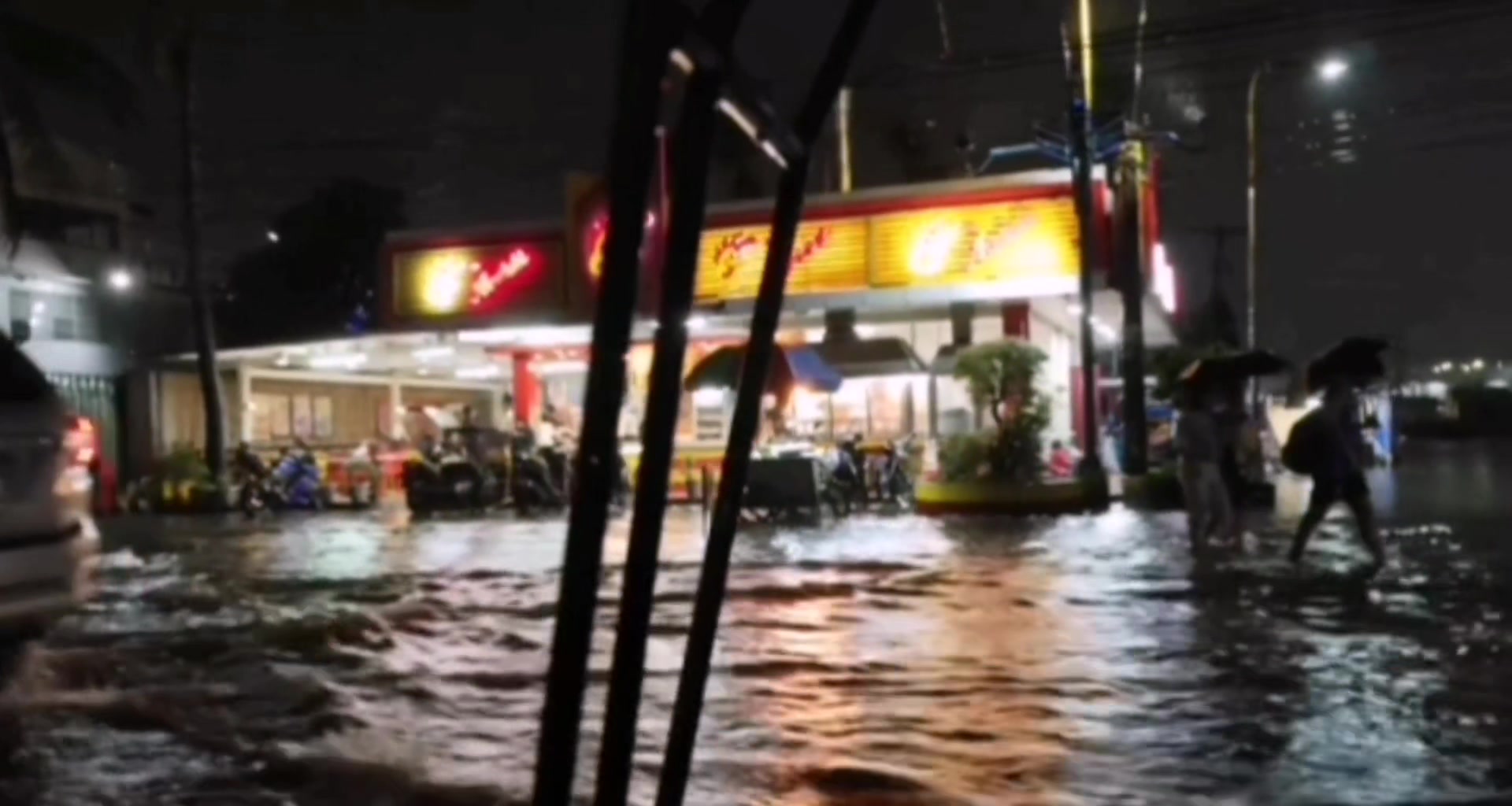 FLOODED. Streets going and near SM City Bacolod are now submerged in ...