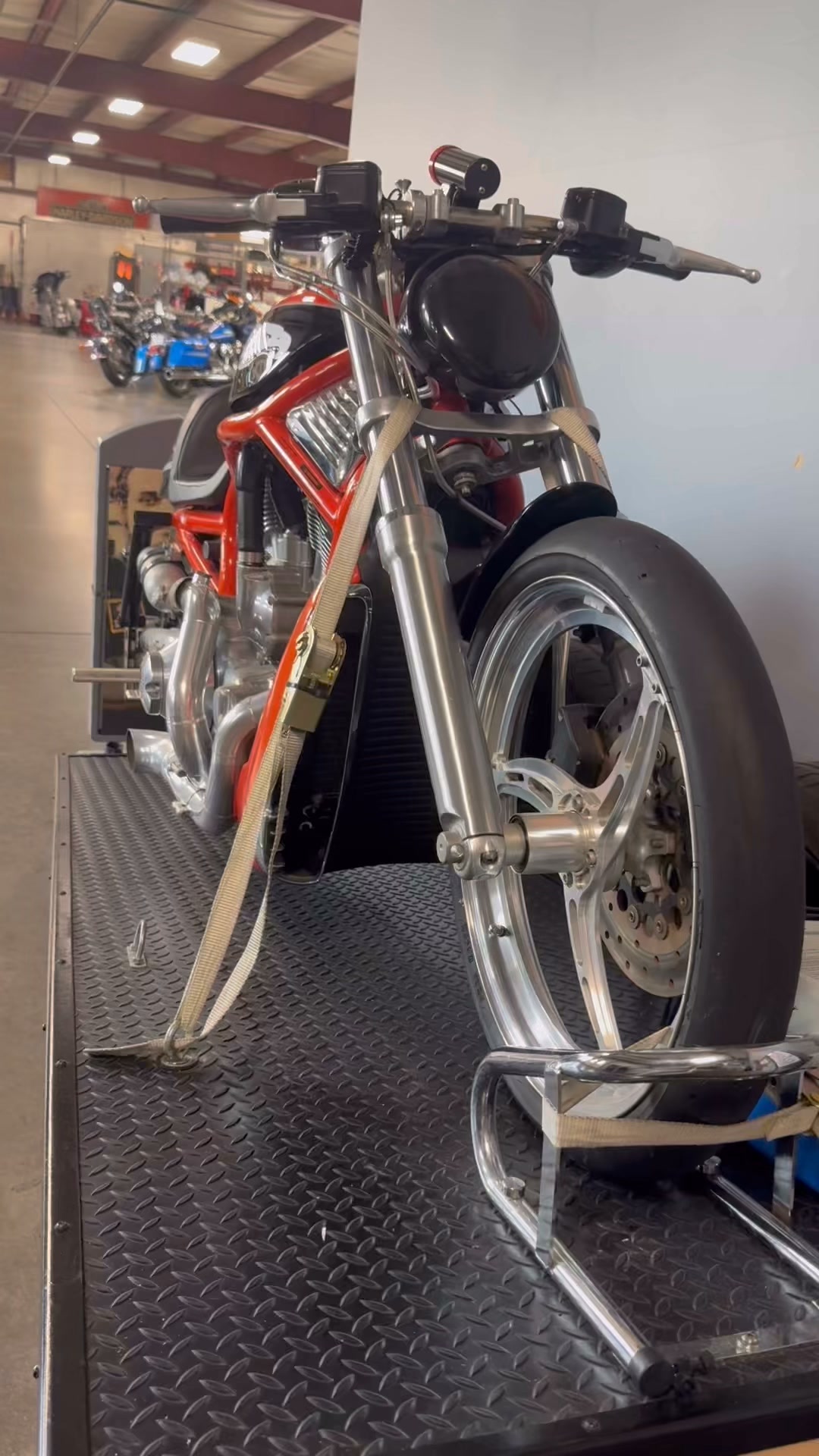This isn't your average V-Rod… this is a FACTORY-BUILT Screamin
