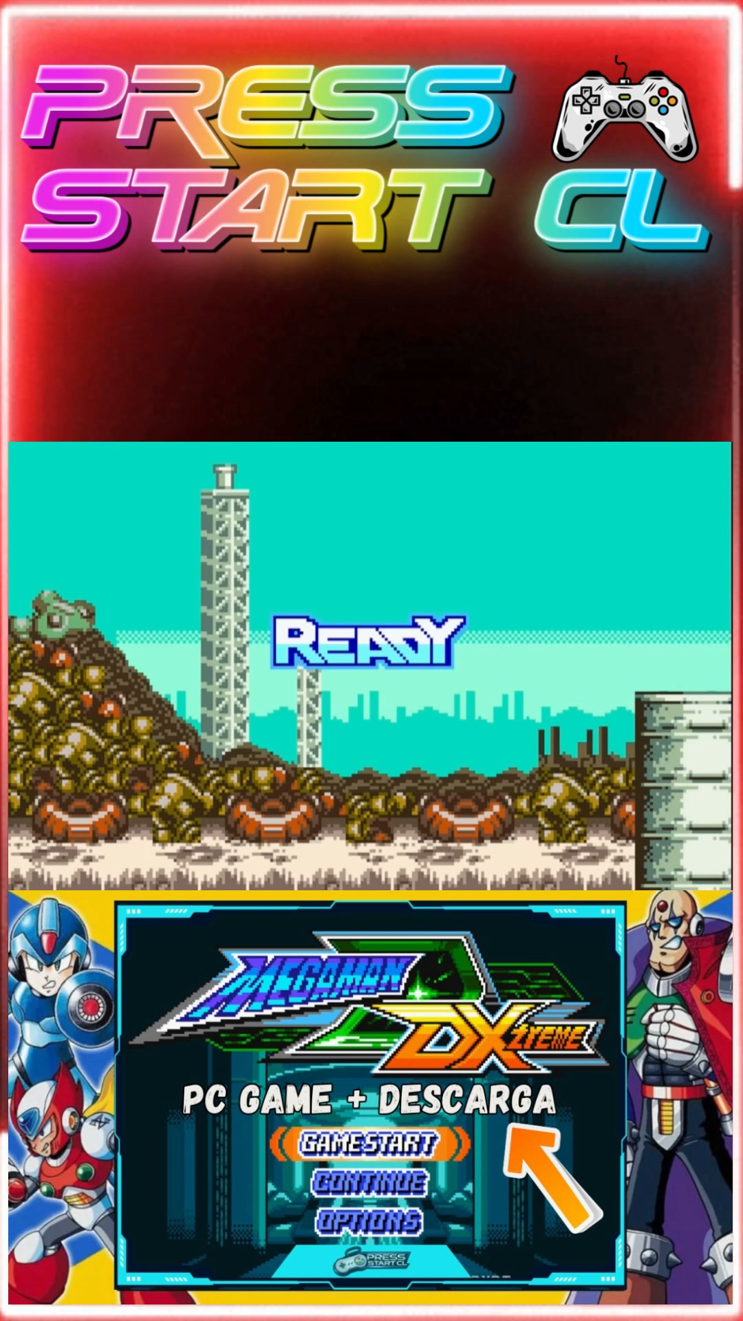 Mega Man DXtreme | Fan Game #megamanx #megaman #rockmanx #gameboy