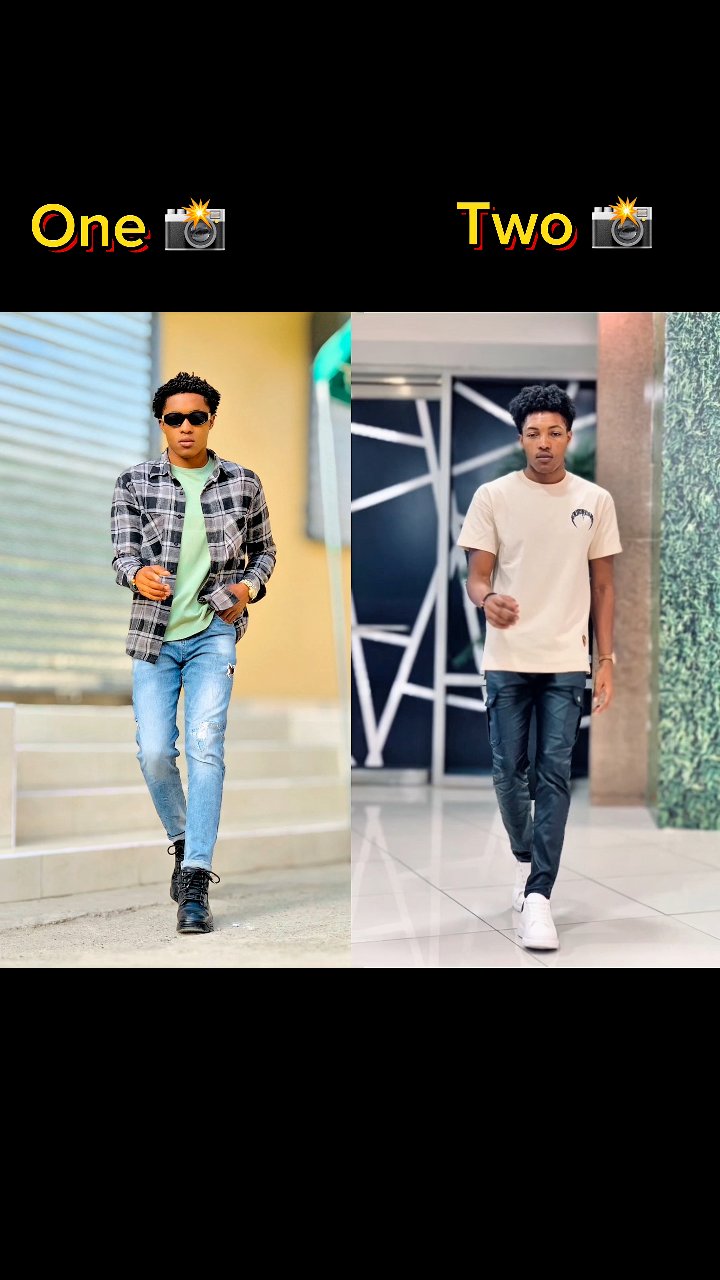 One vs two 📸 what’s your favorite 🤩 #fashion #reels #trend #menstyle # ...