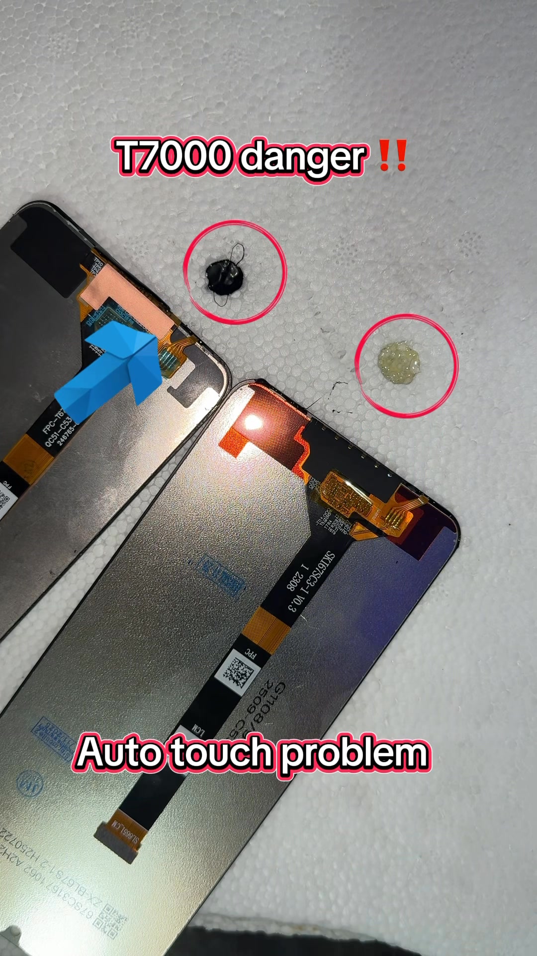 Auto touch working problem T7000 danger 💯