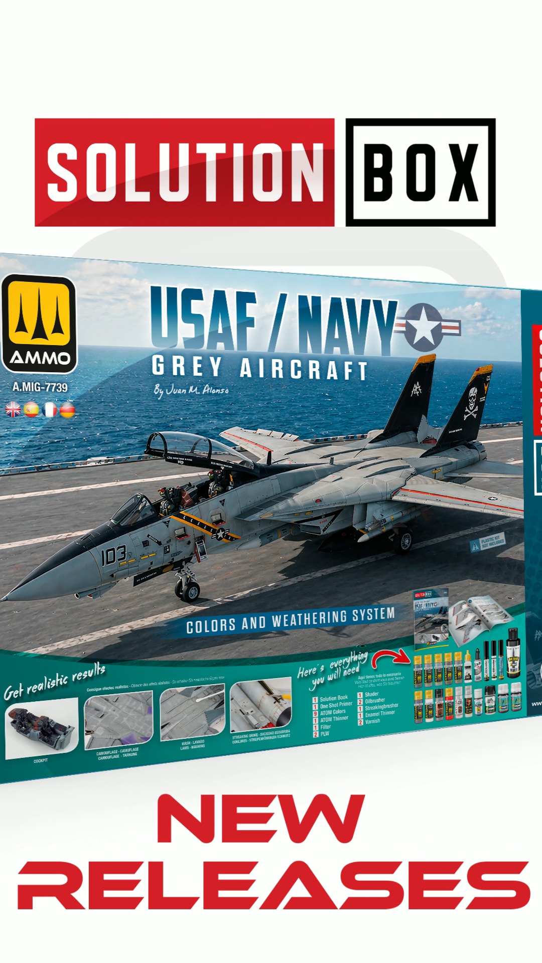 🛩️ New AMMO-exclusive Solution Box for USAF and US Navy Grey