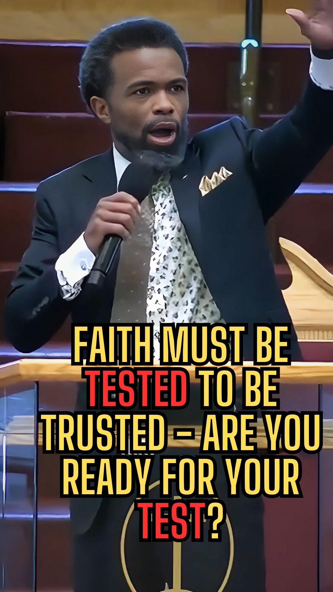 Faith Must Be Tested to Be Trusted - Are You Ready for Your Test? # ...