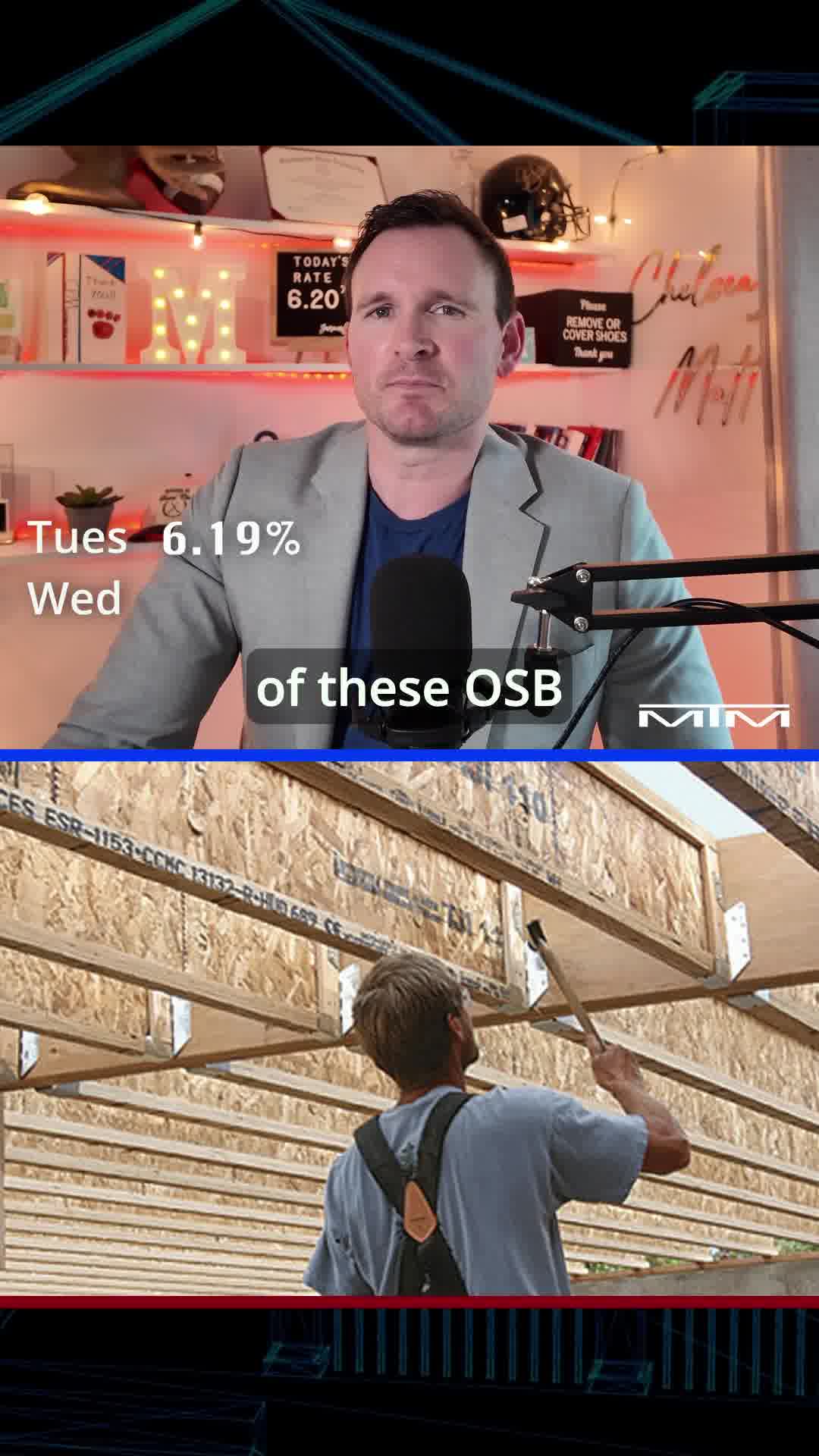 OSB I beams, more accurately called engineered I joists, use an OSB web ...