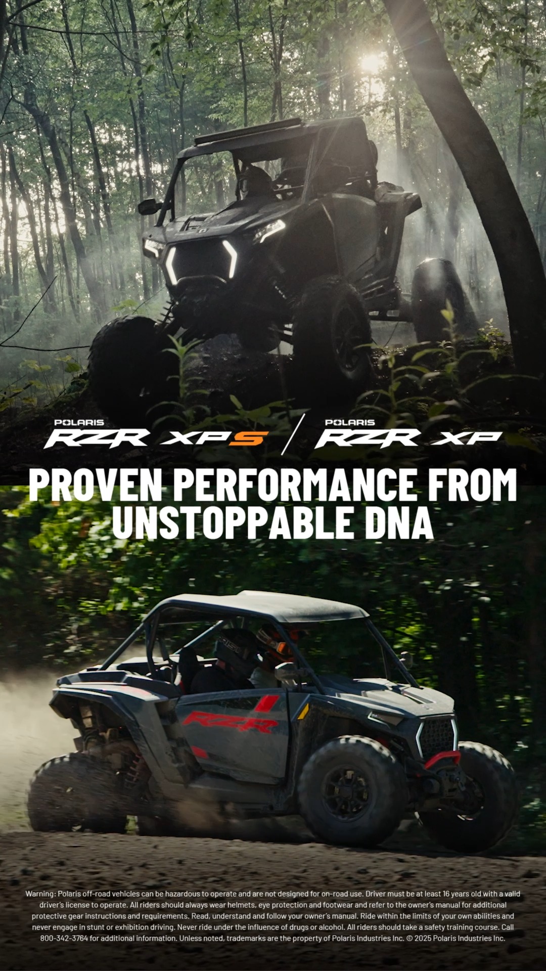 Proven Performance From Unstoppable DNA. Introducing the 2026 RZR XP ...