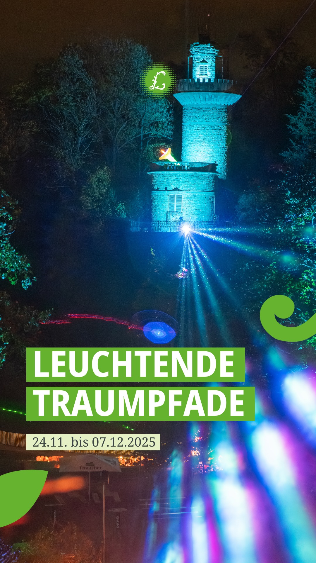 💡 Heute starten die Leuchtenden Traumpfade! Das Blühende Barock ...