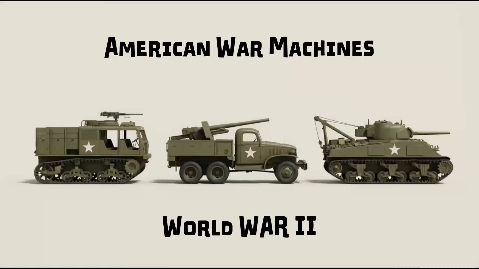 World War II American military vehicles