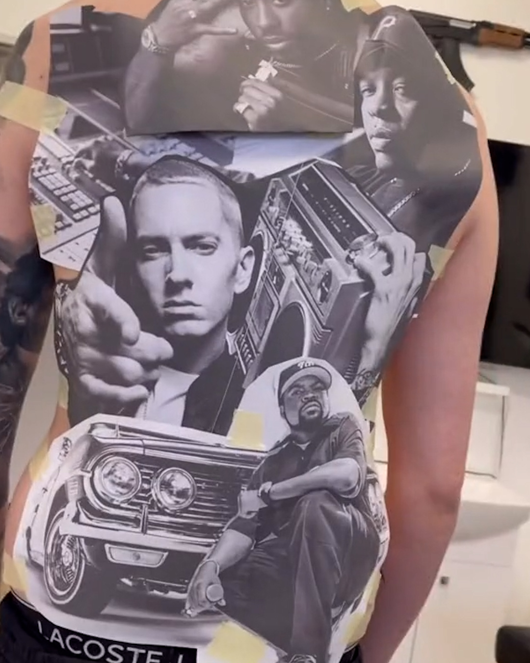 LADbible - This rapper-themed back tattoo is epic! 😮👏 | Facebook