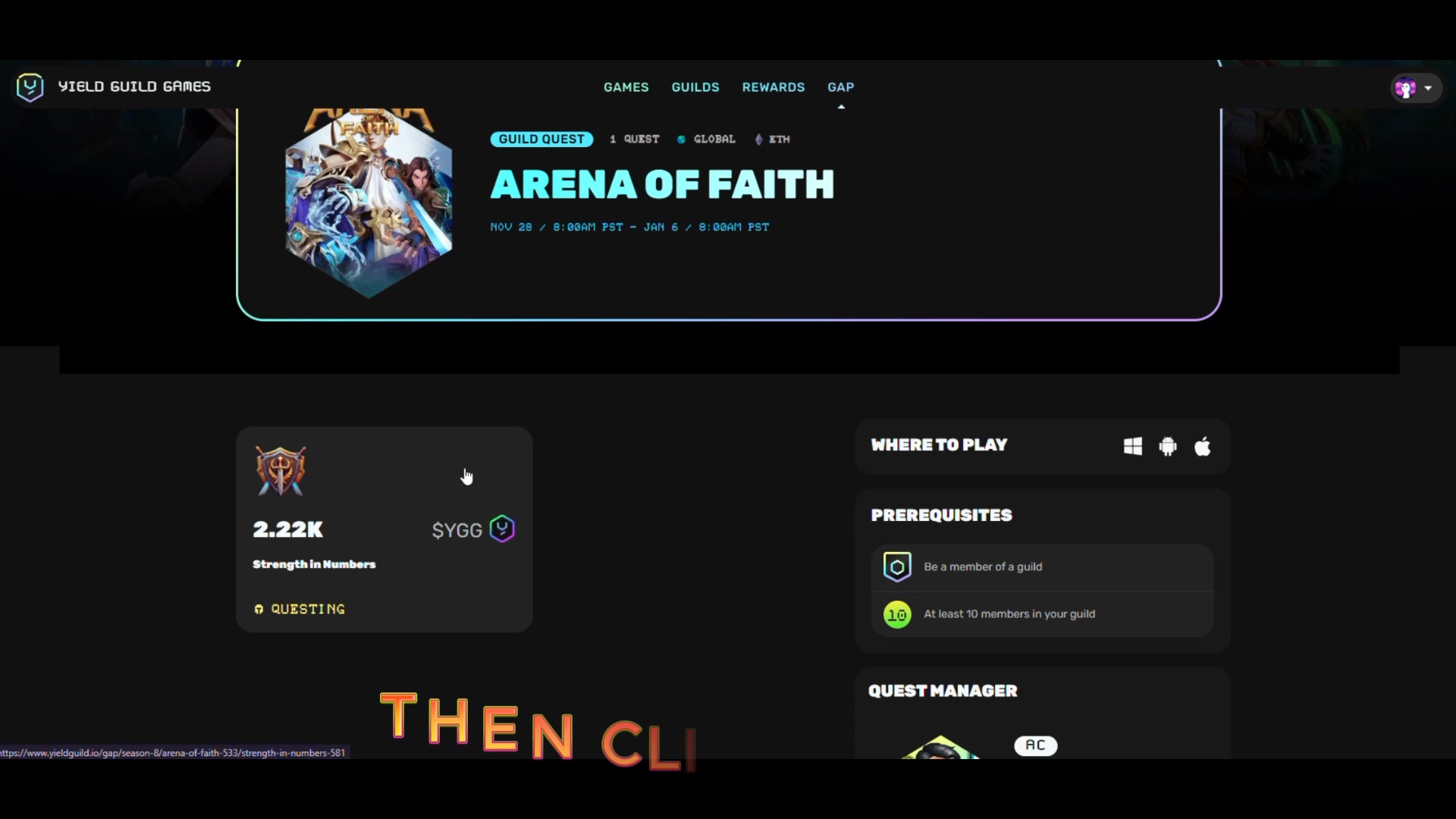 Join the Onchain Guild on YGG and dive into the future of gaming ...