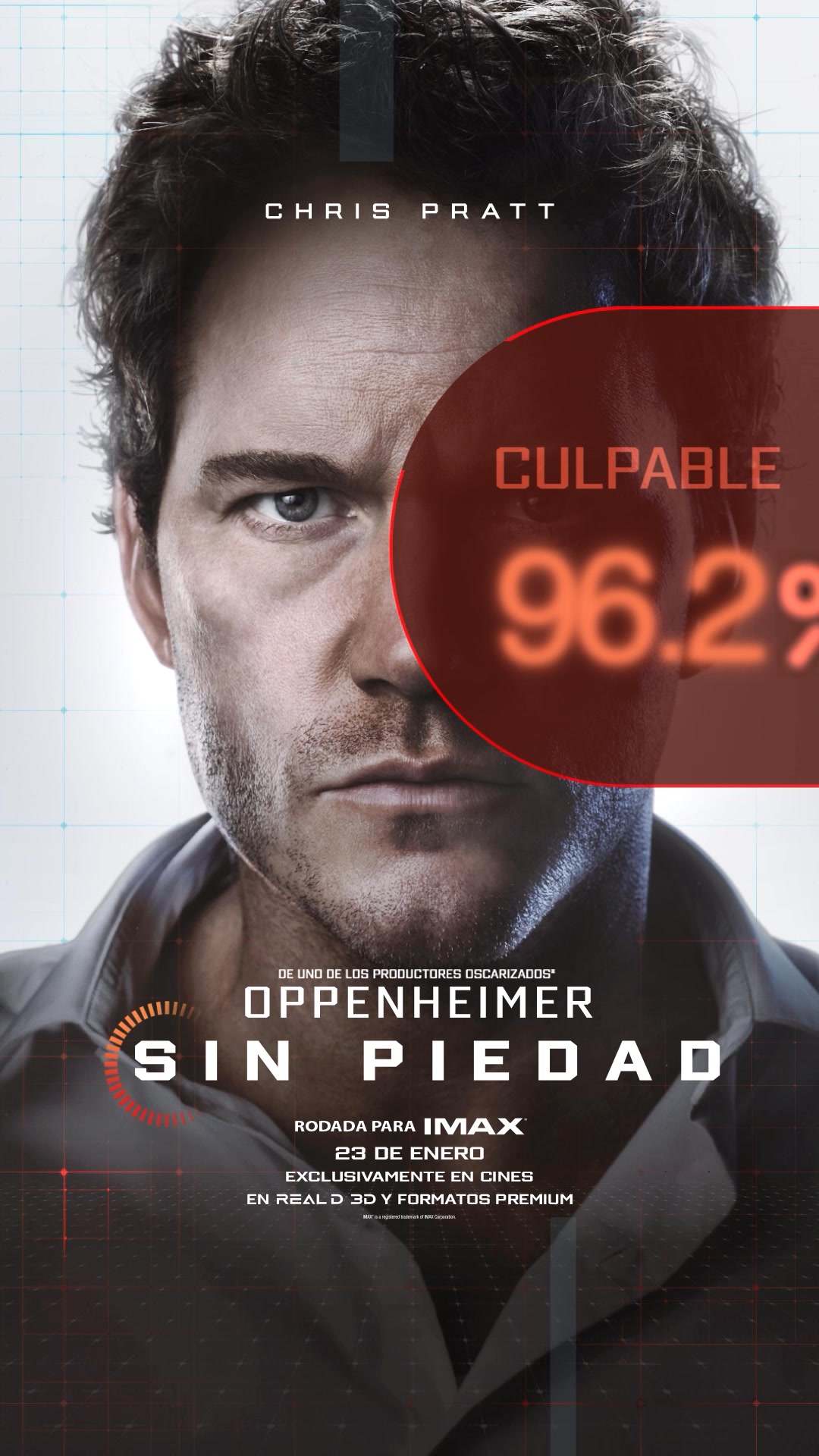 Conoce al hombre que será juzgado. 👨🏻‍⚖️ Chris Pratt es el inspector ...