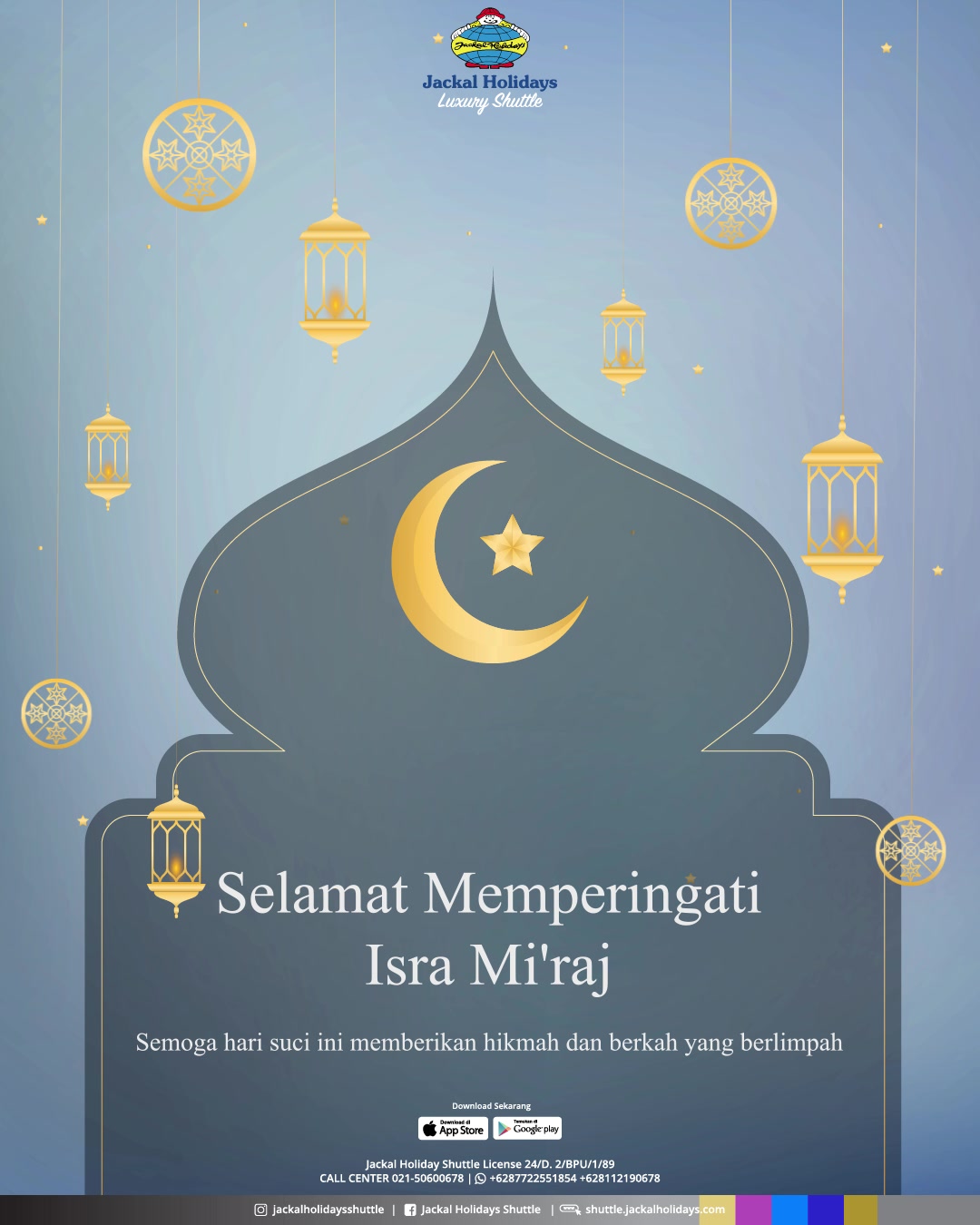 Selamat Hari Raya Isra Mi'raj bagi seluruh umat muslim yang merayakan ...